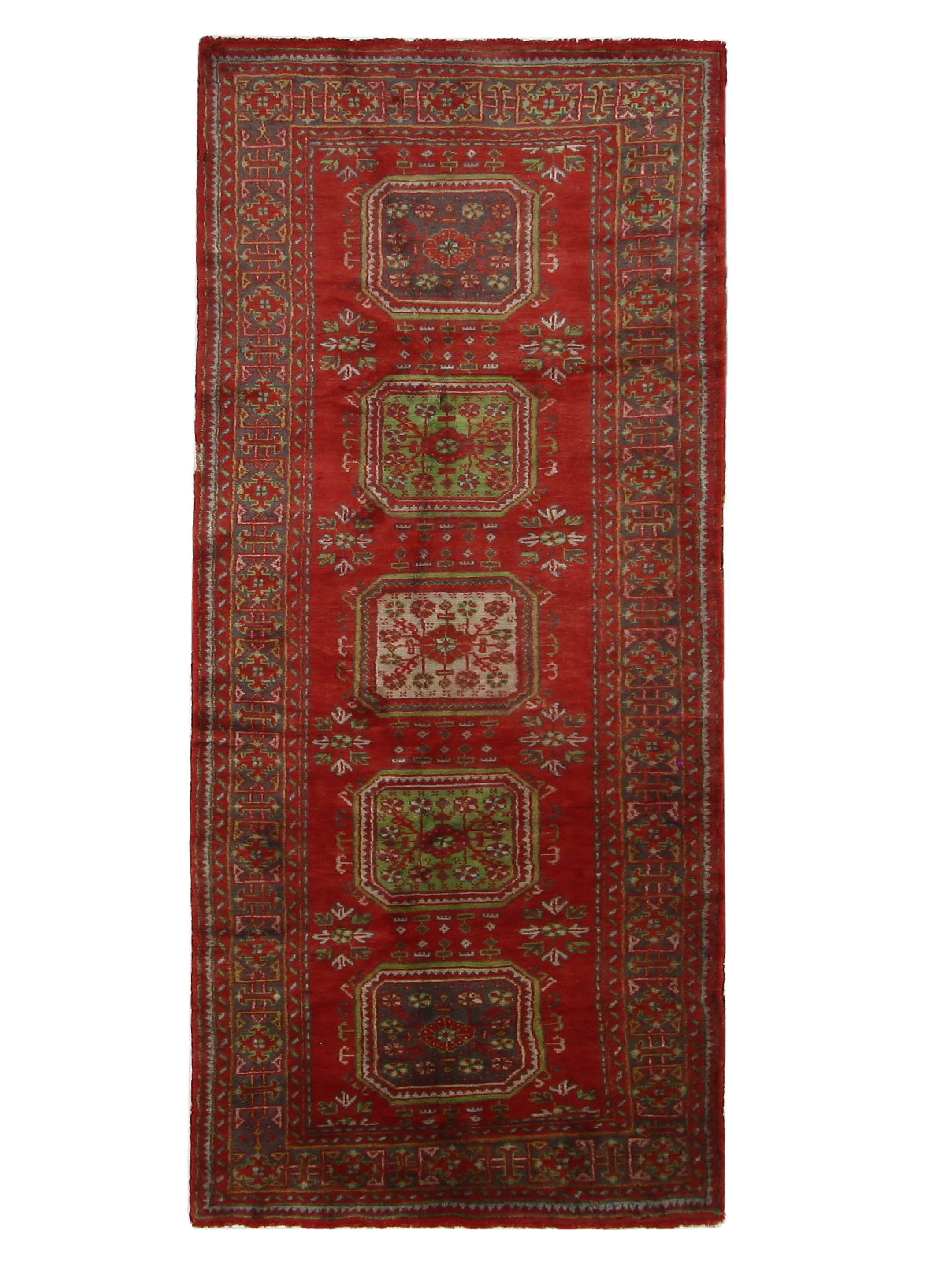 Antique Ushak Red 5x12