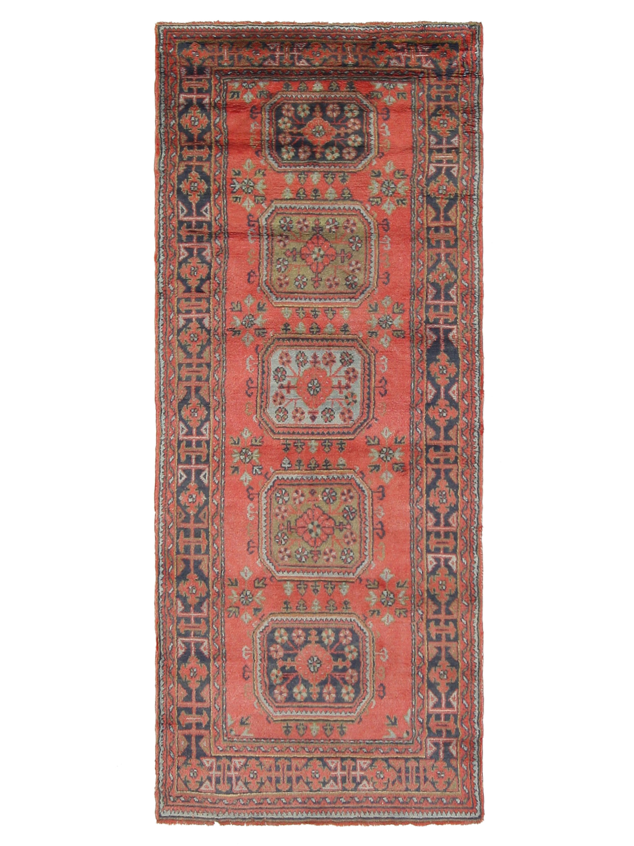 Antique Ushak Orange 4x12