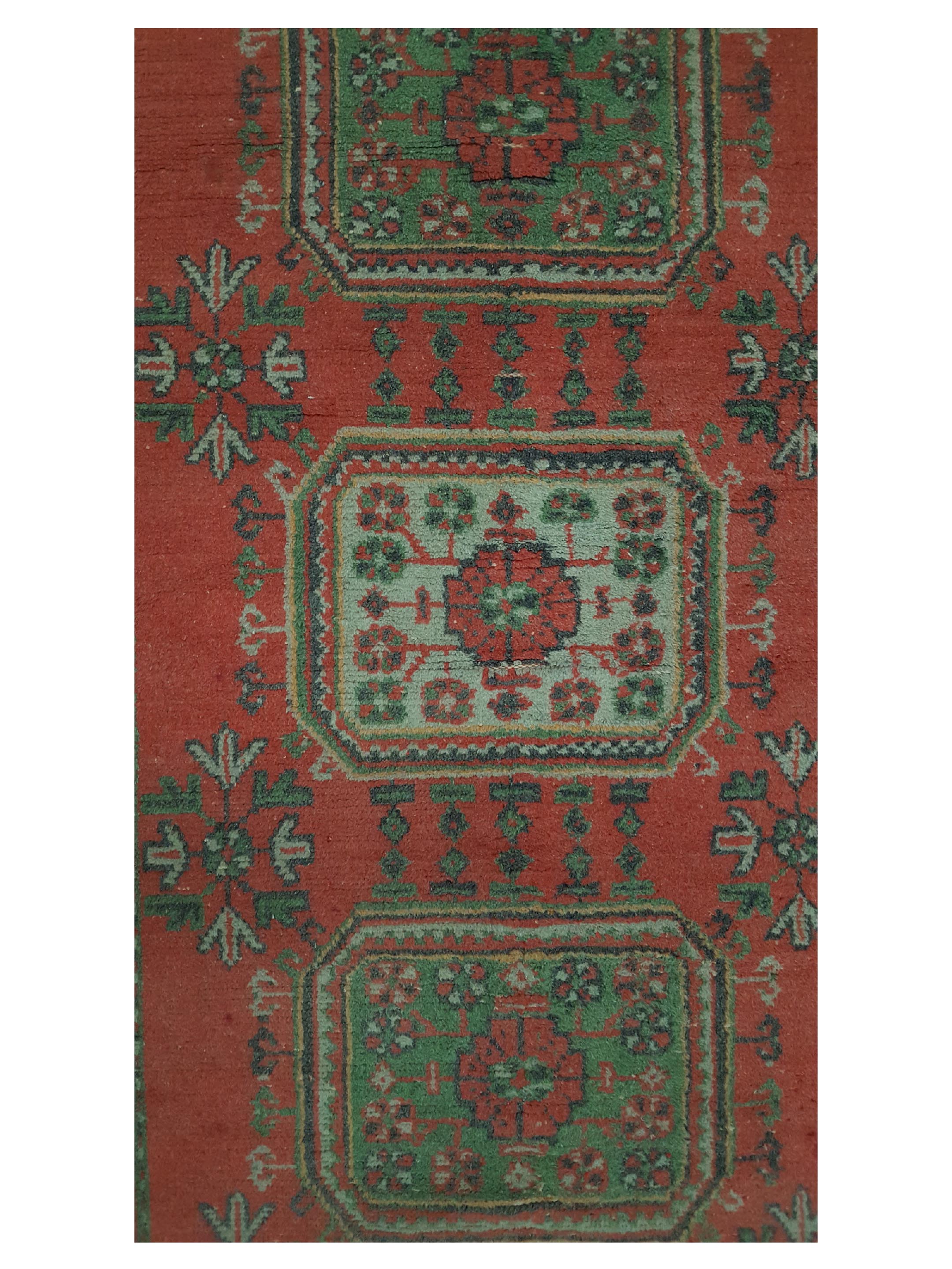 Antique Ushak Rust 5x11 - Image 5 of 6
