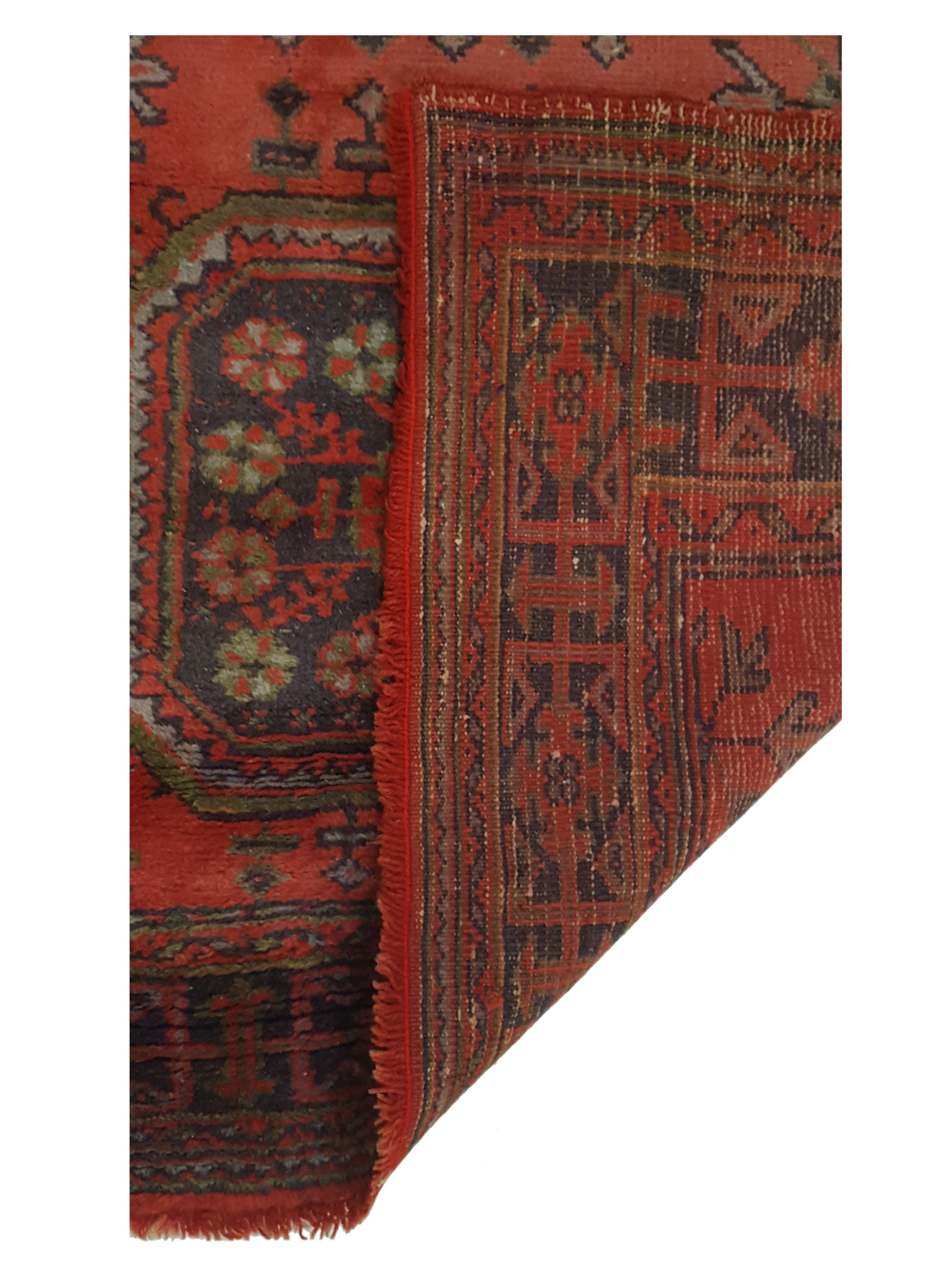 Antique Ushak Orange 5x11 - Image 3 of 6
