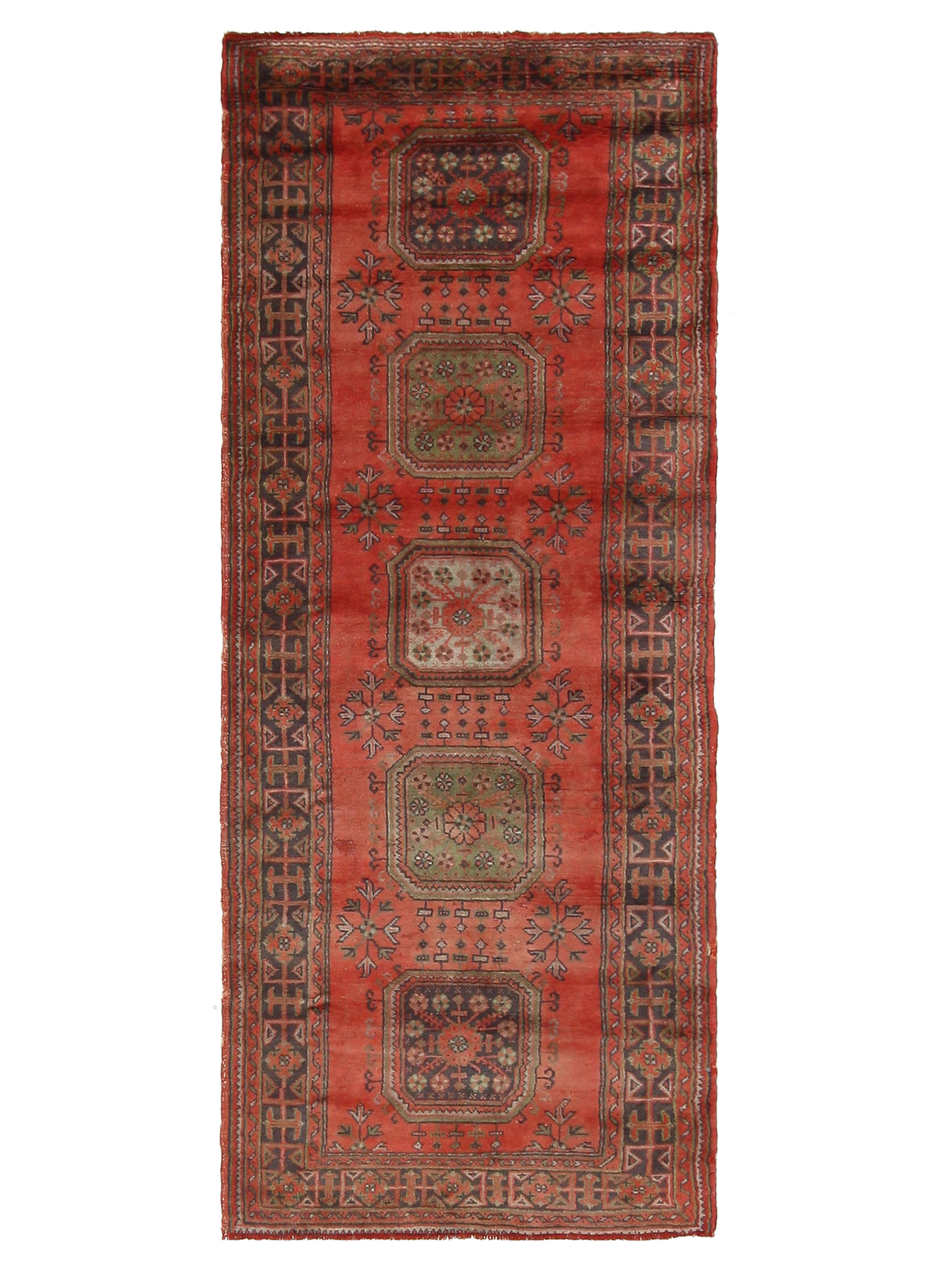 Antique Ushak Orange 5x11