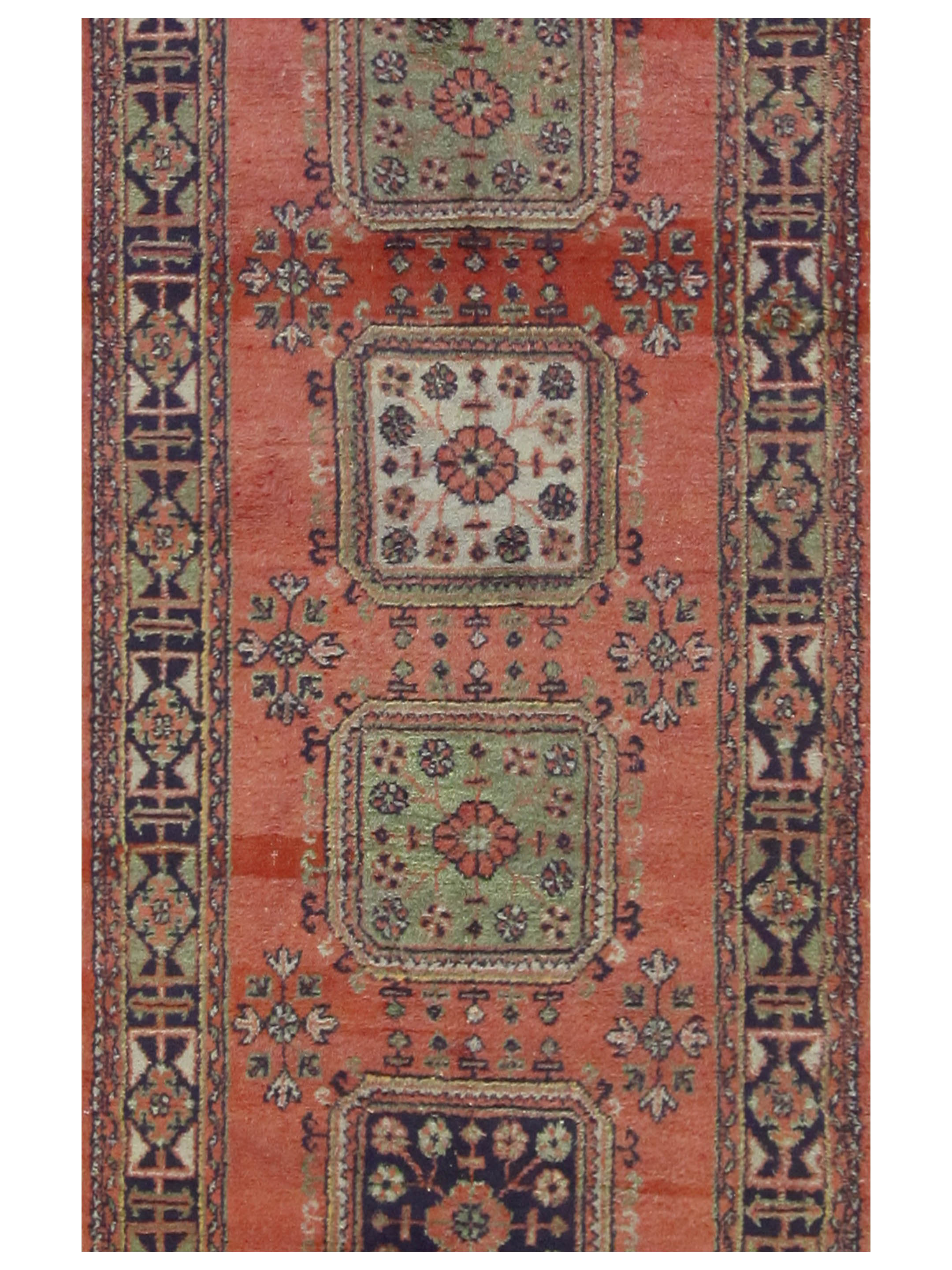 Antique Ushak Orange 5x12 - Image 3 of 5