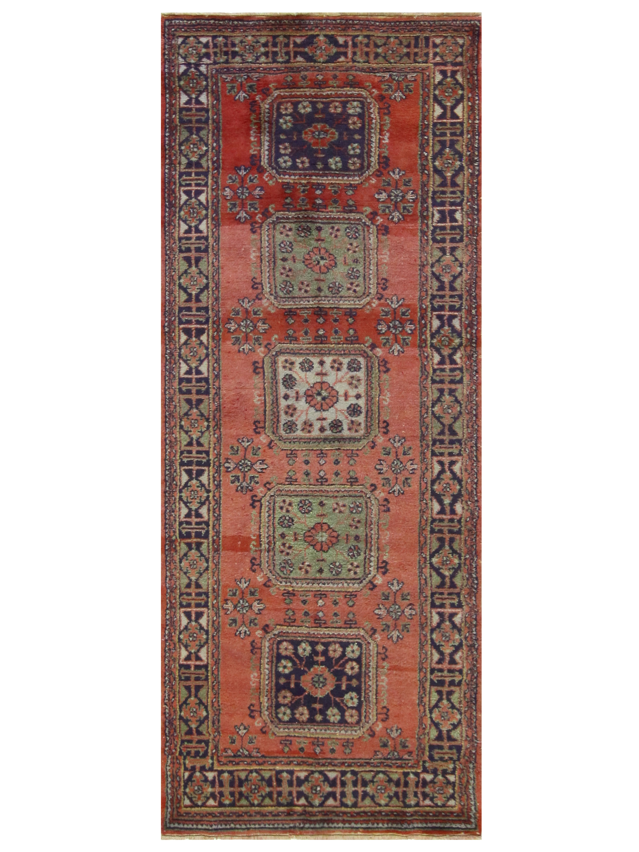 Antique Ushak Orange 5x12