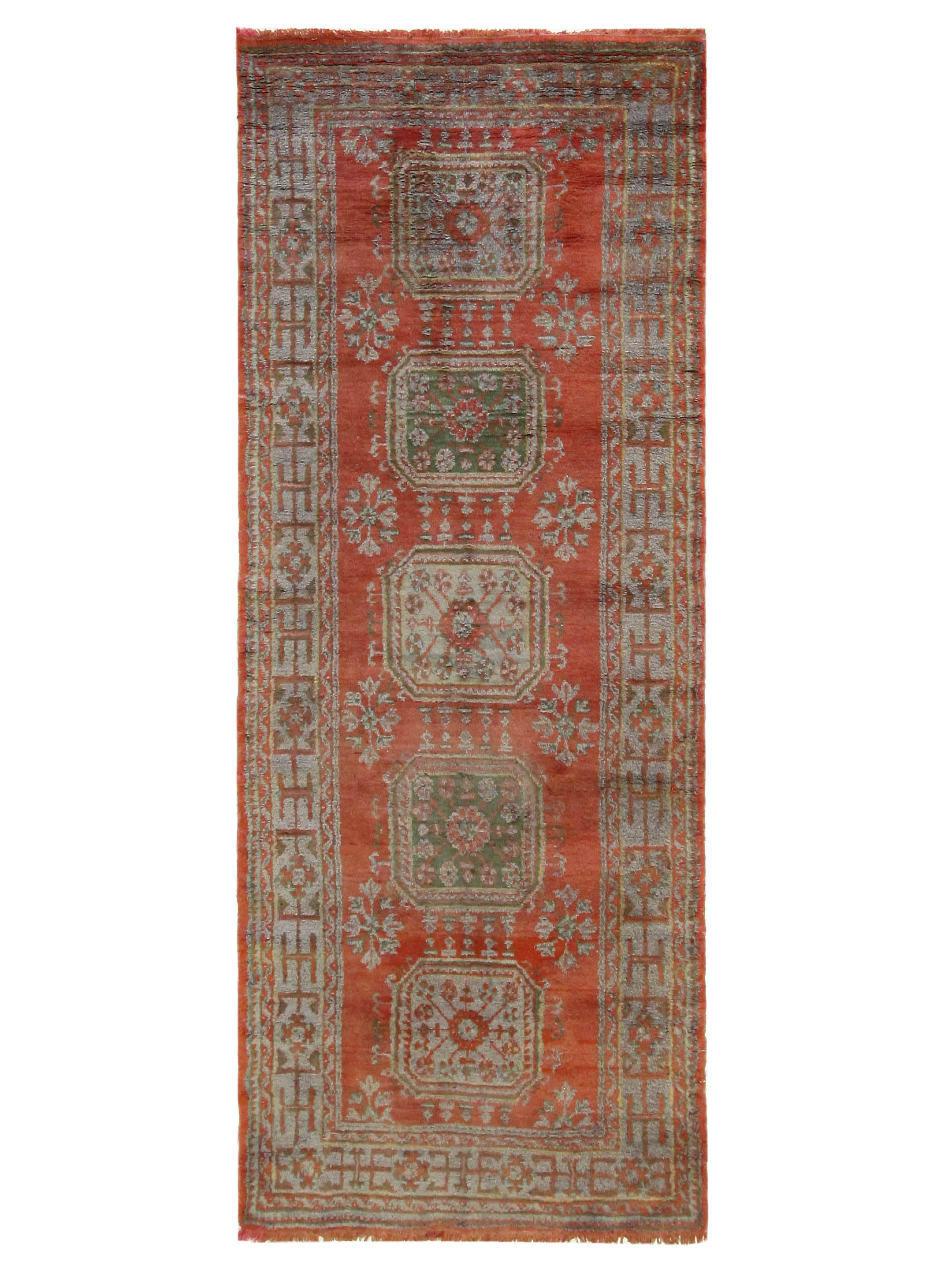Antique Ushak Orange 5x11