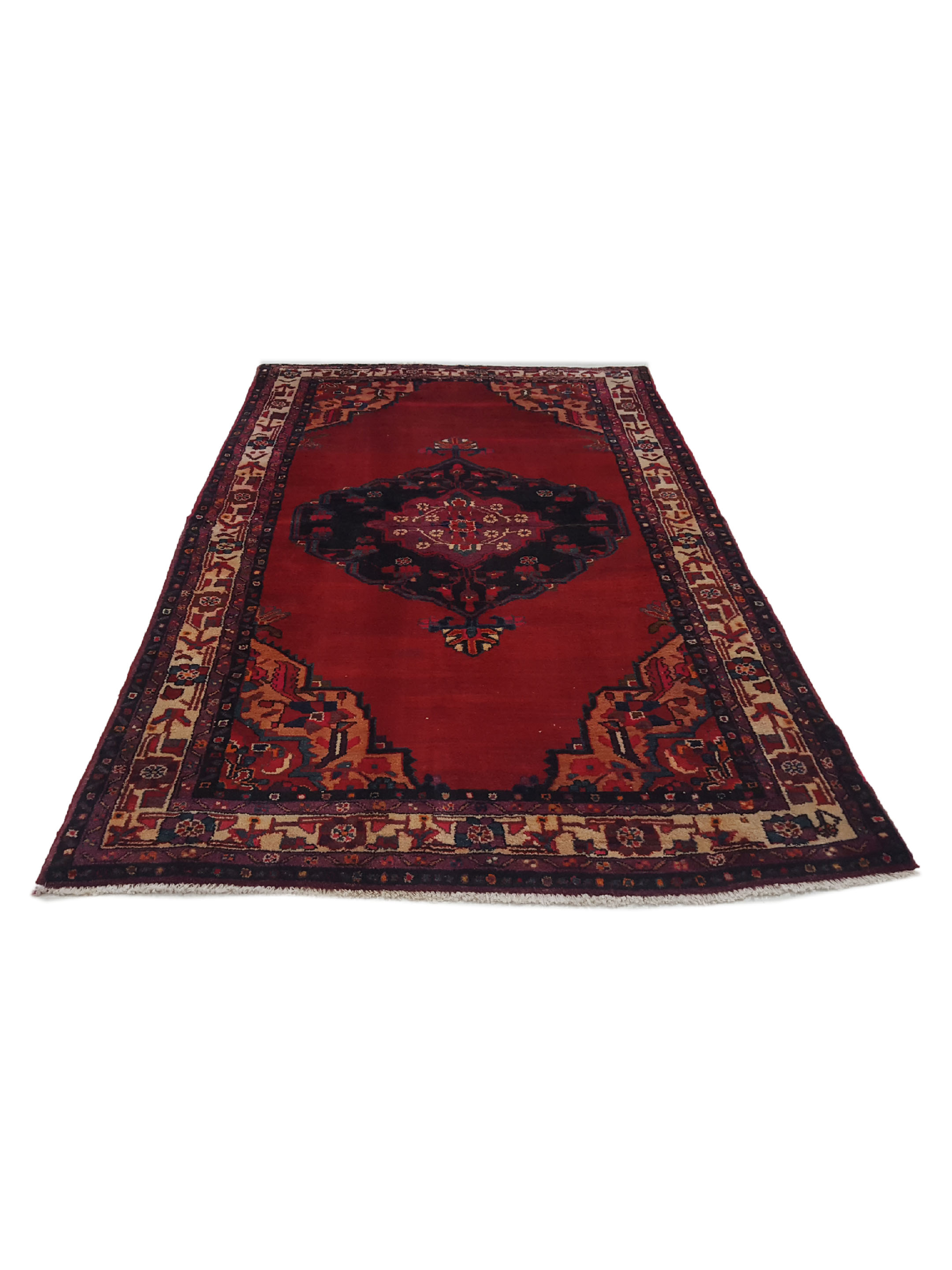 Bakhtiyari Hand Knotted Red 5x9 - Image 2 of 6