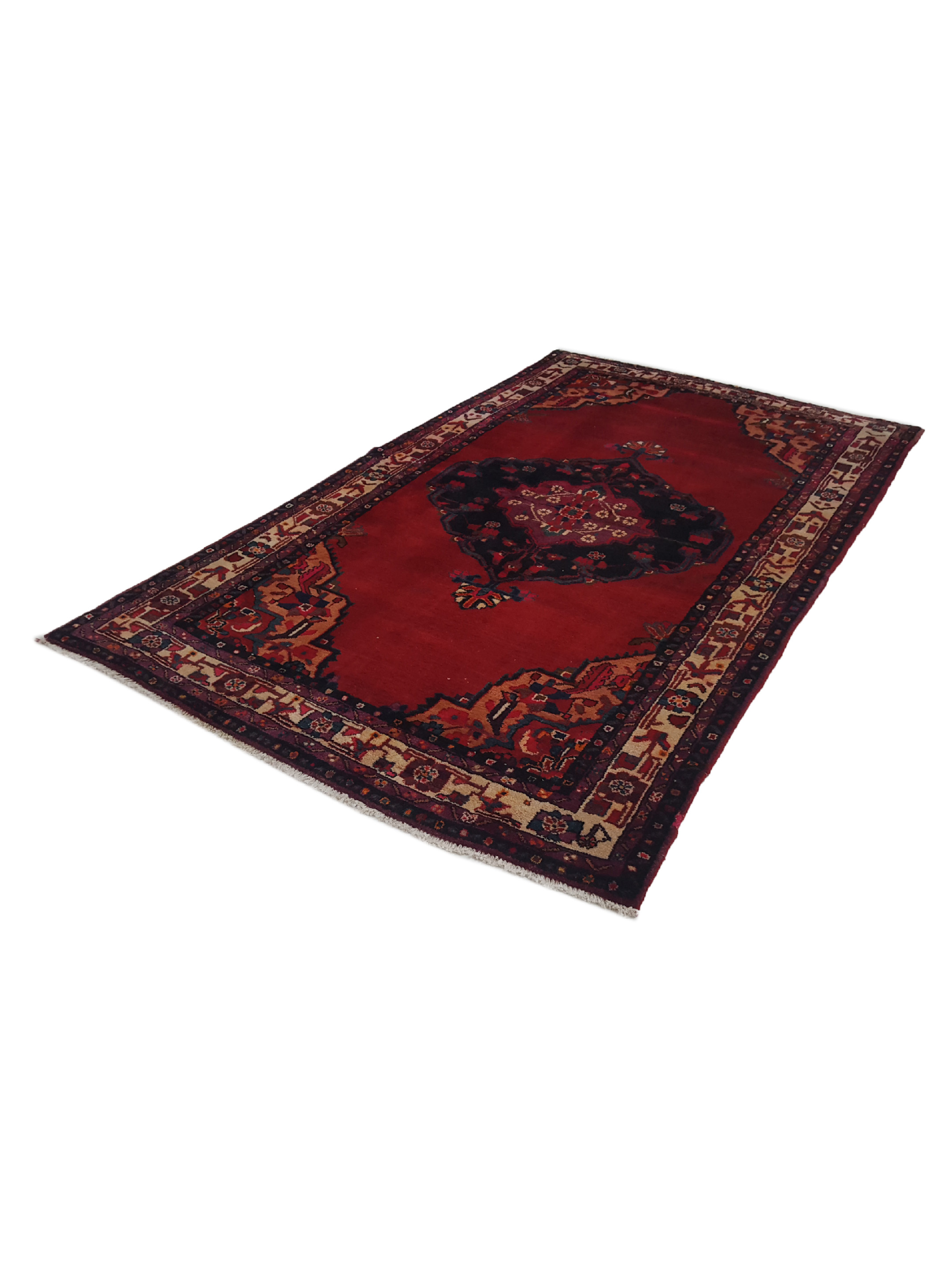 Bakhtiyari Hand Knotted Red 5x9 - Image 6 of 6