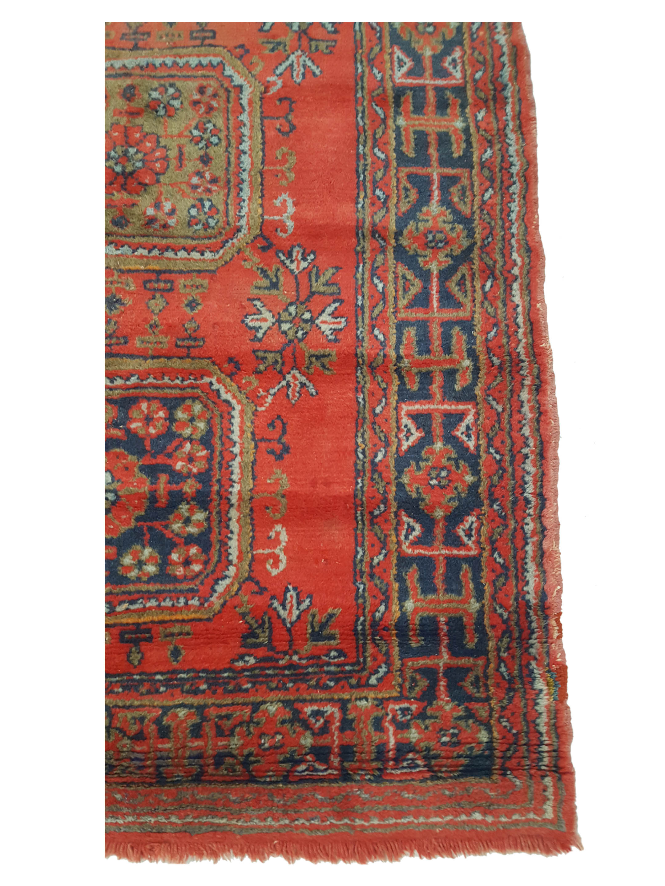 Antique Ushak Orange 5x10 - Image 4 of 6