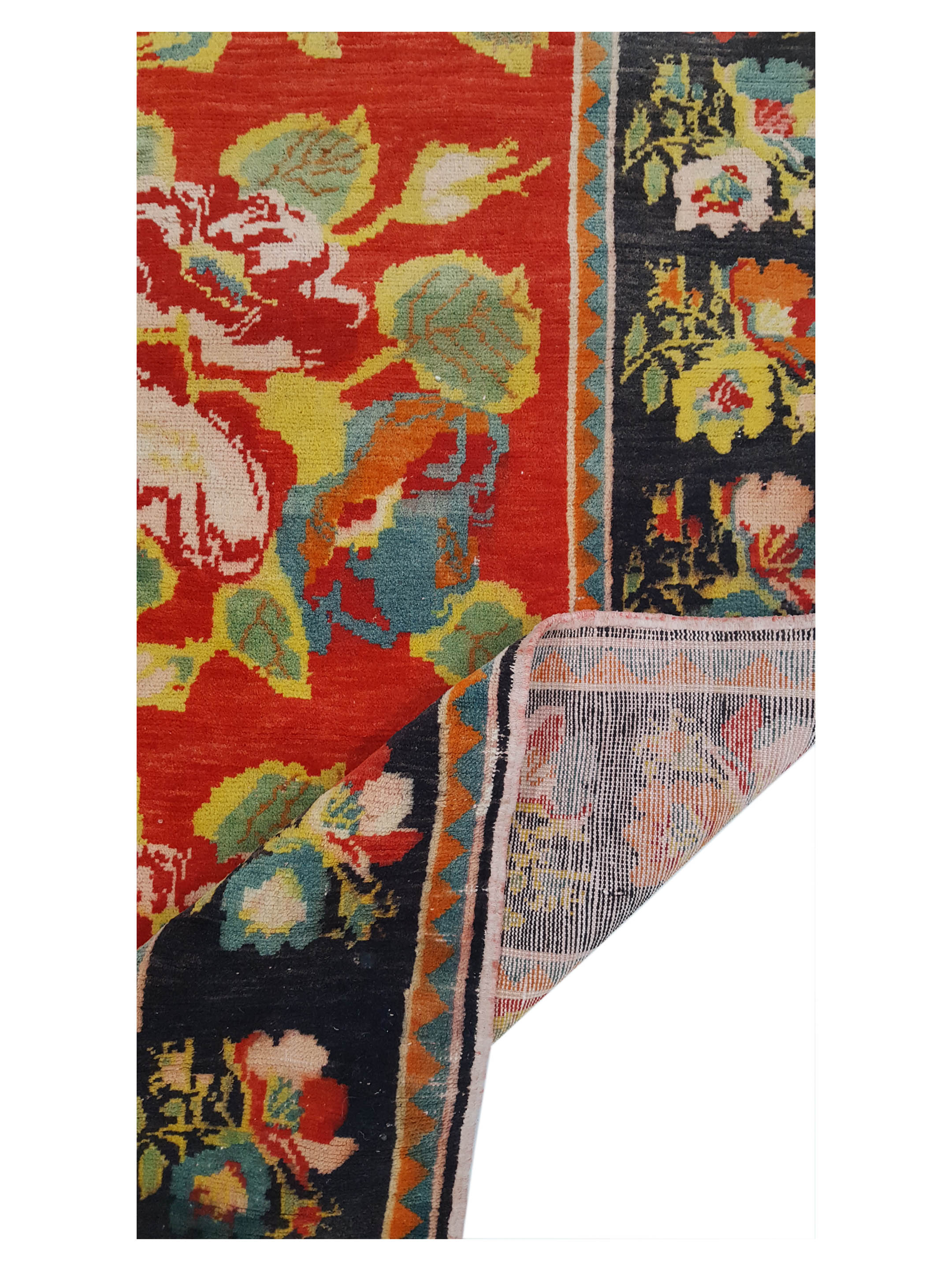 Antique Karabagh Red 5x8 - Image 3 of 6