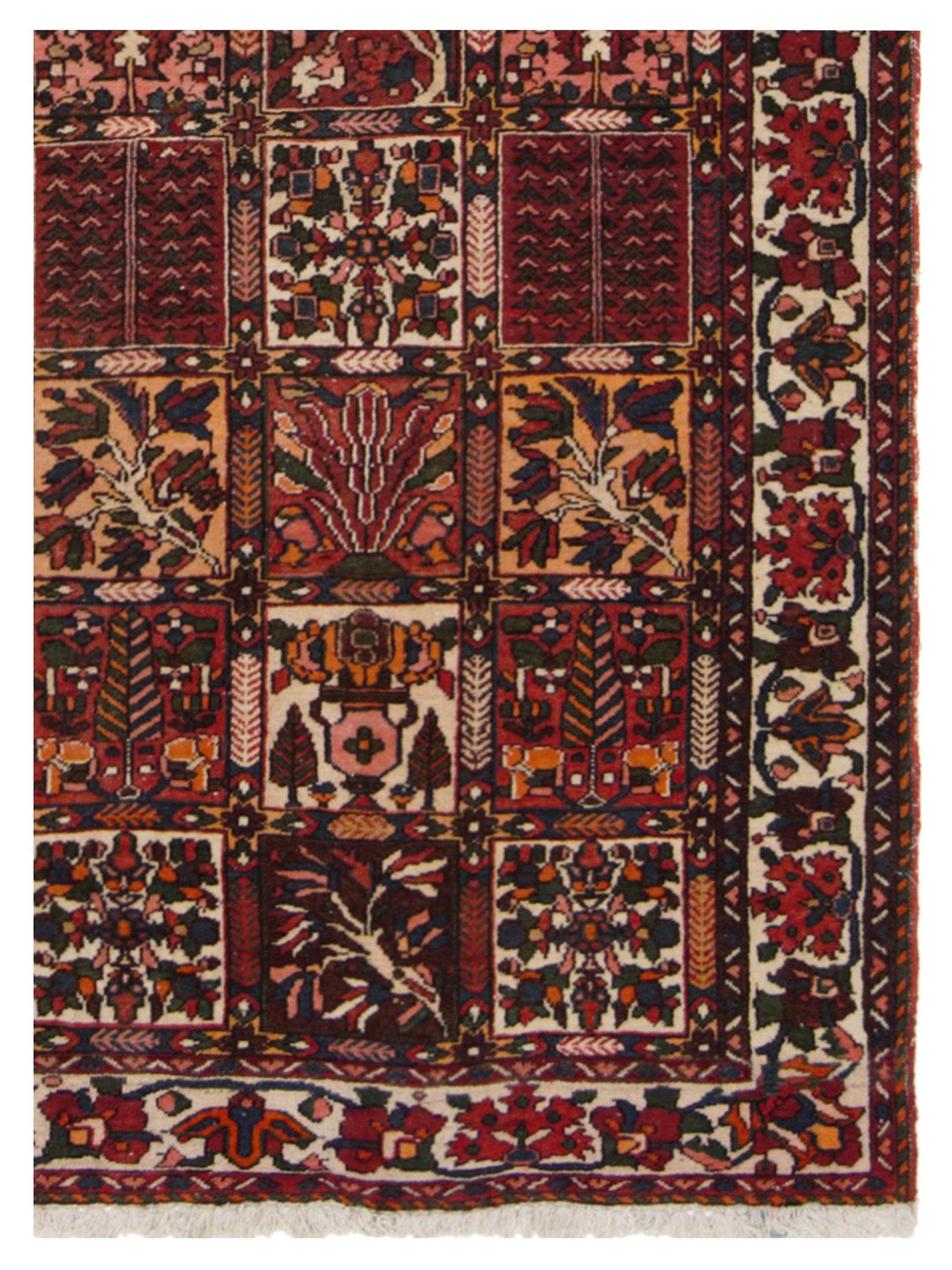 Bakhtiyari Hand Knotted Multi 5x10 - Image 3 of 7