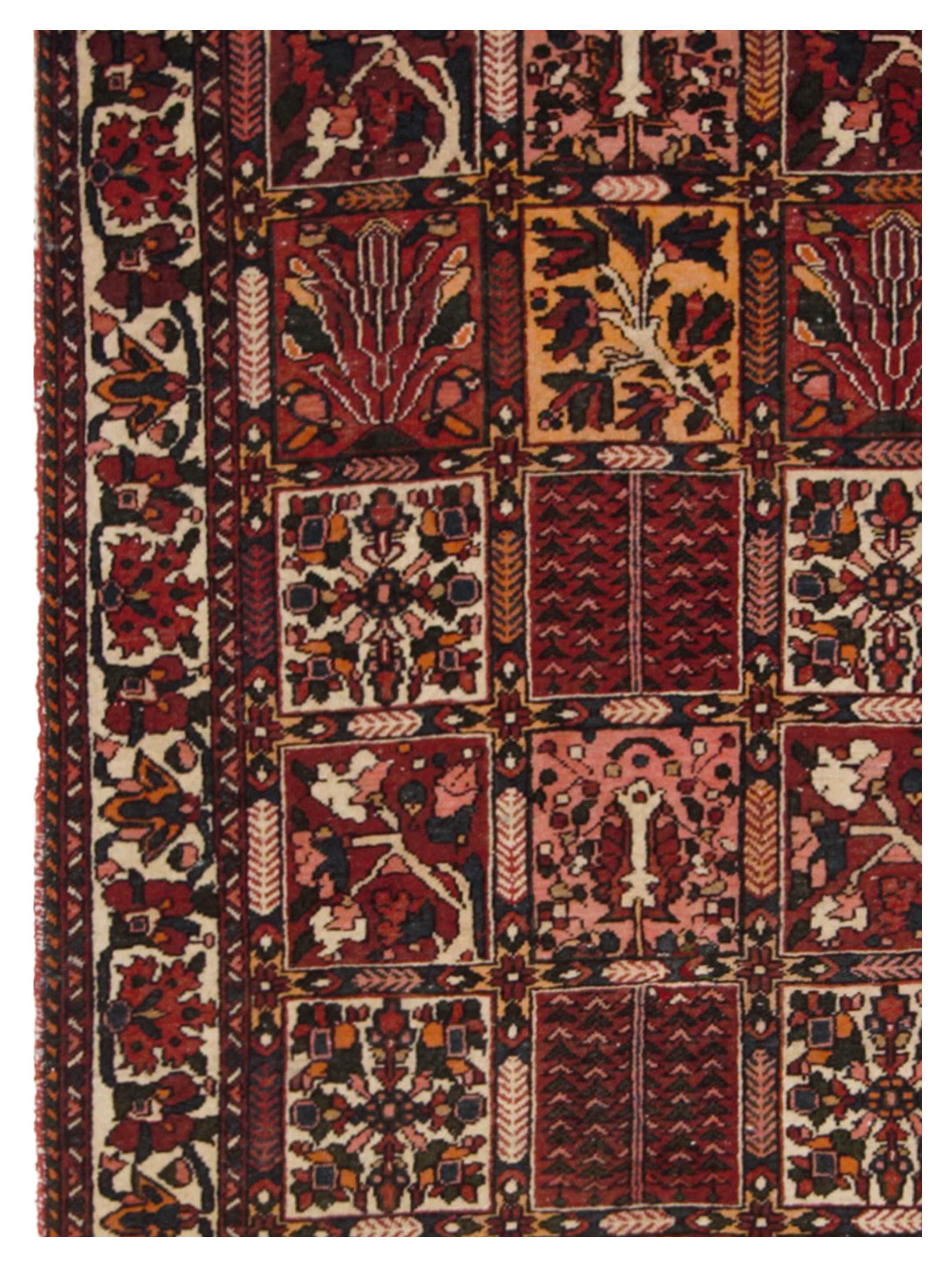 Bakhtiyari Hand Knotted Multi 5x10 - Image 4 of 7