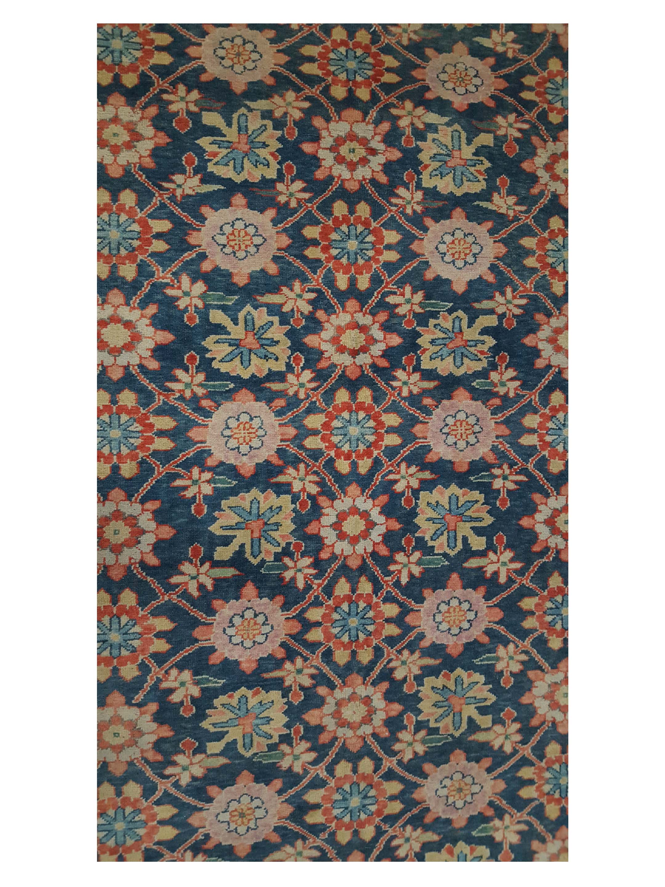 Milas Hand Knotted Navy 8x10 - Image 5 of 6