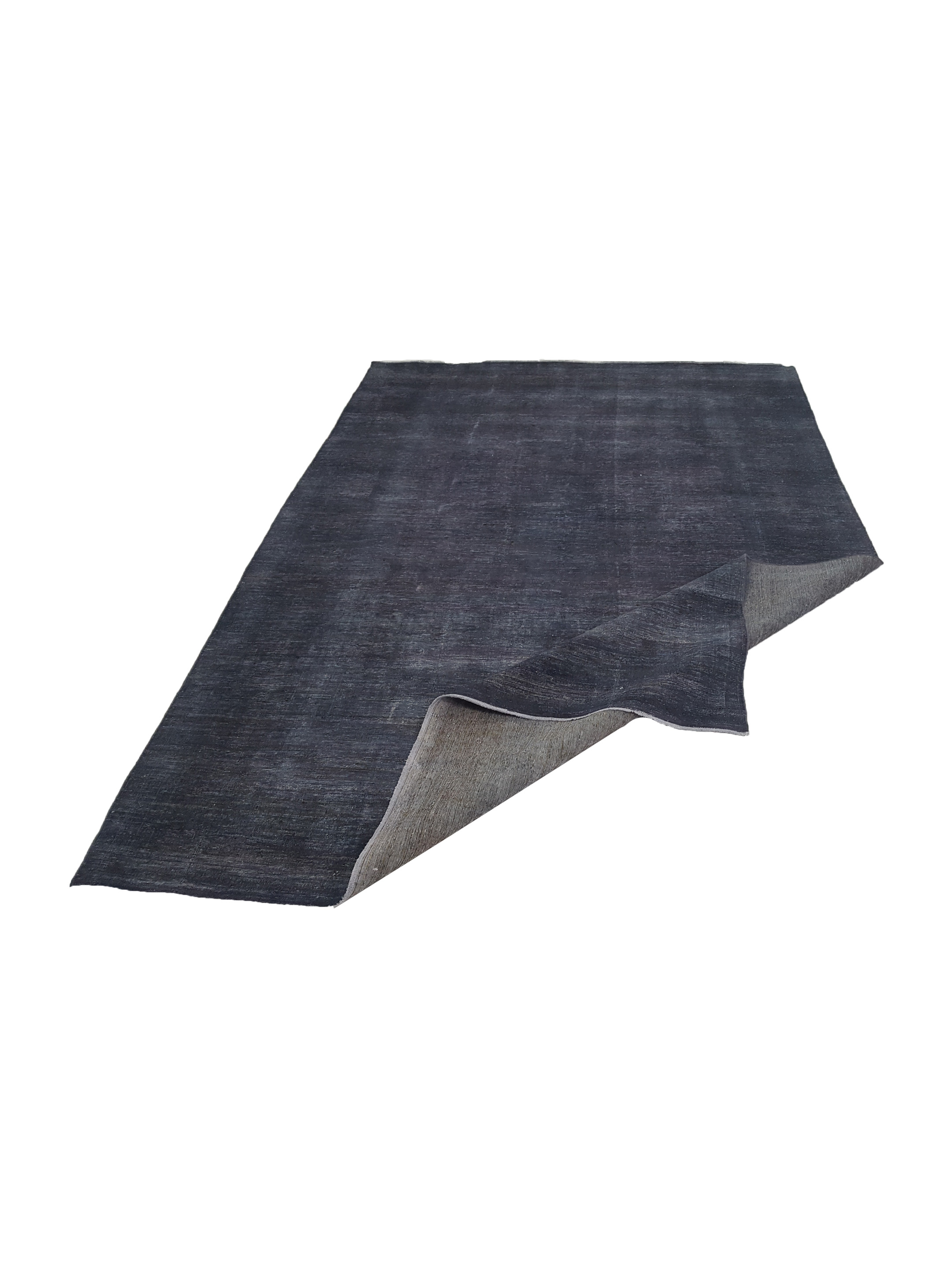 Overdyed Hand Knotted Grey 10x14 - Image 3 of 6