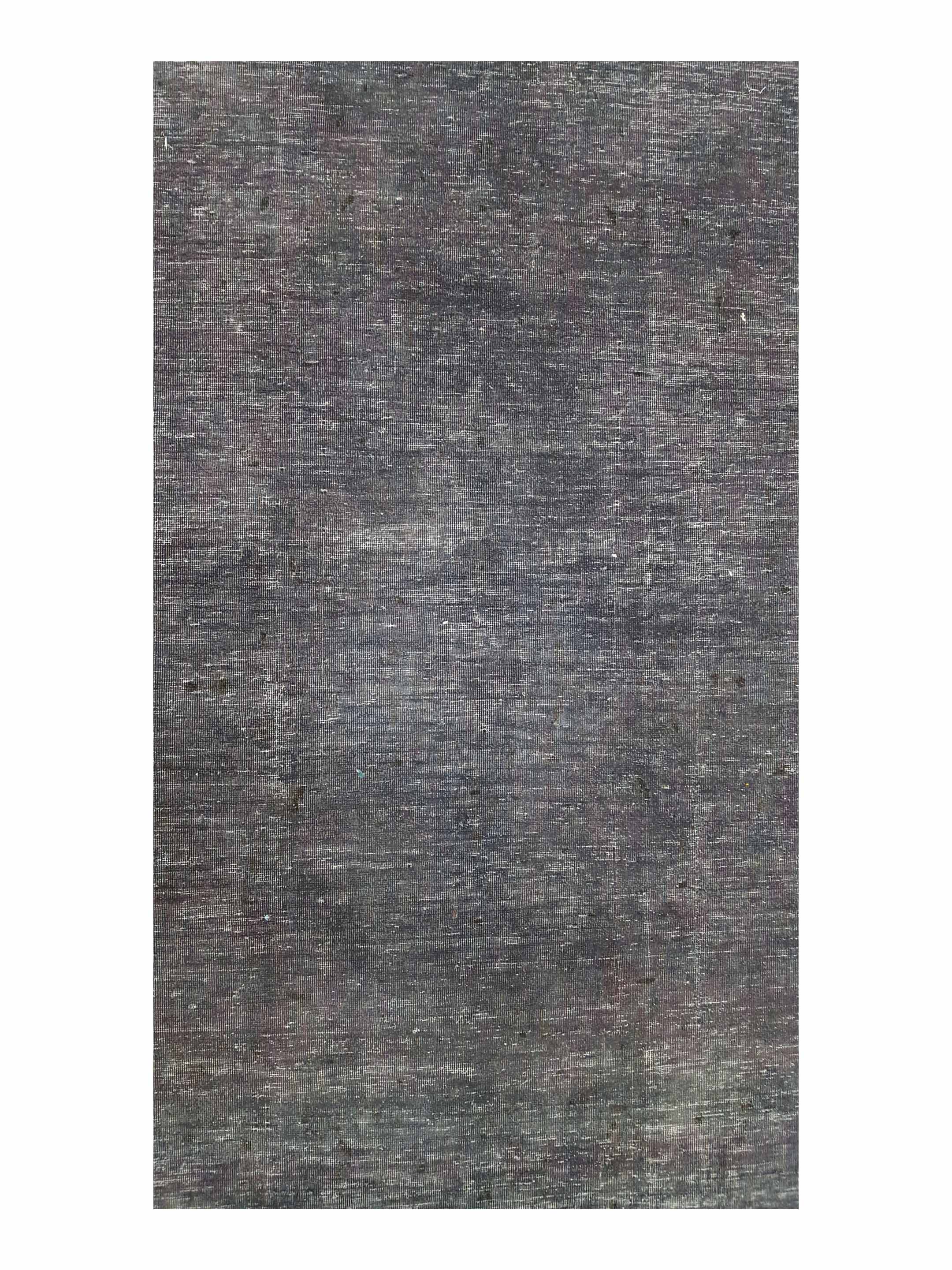 Overdyed Hand Knotted Grey 10x14 - Image 5 of 6