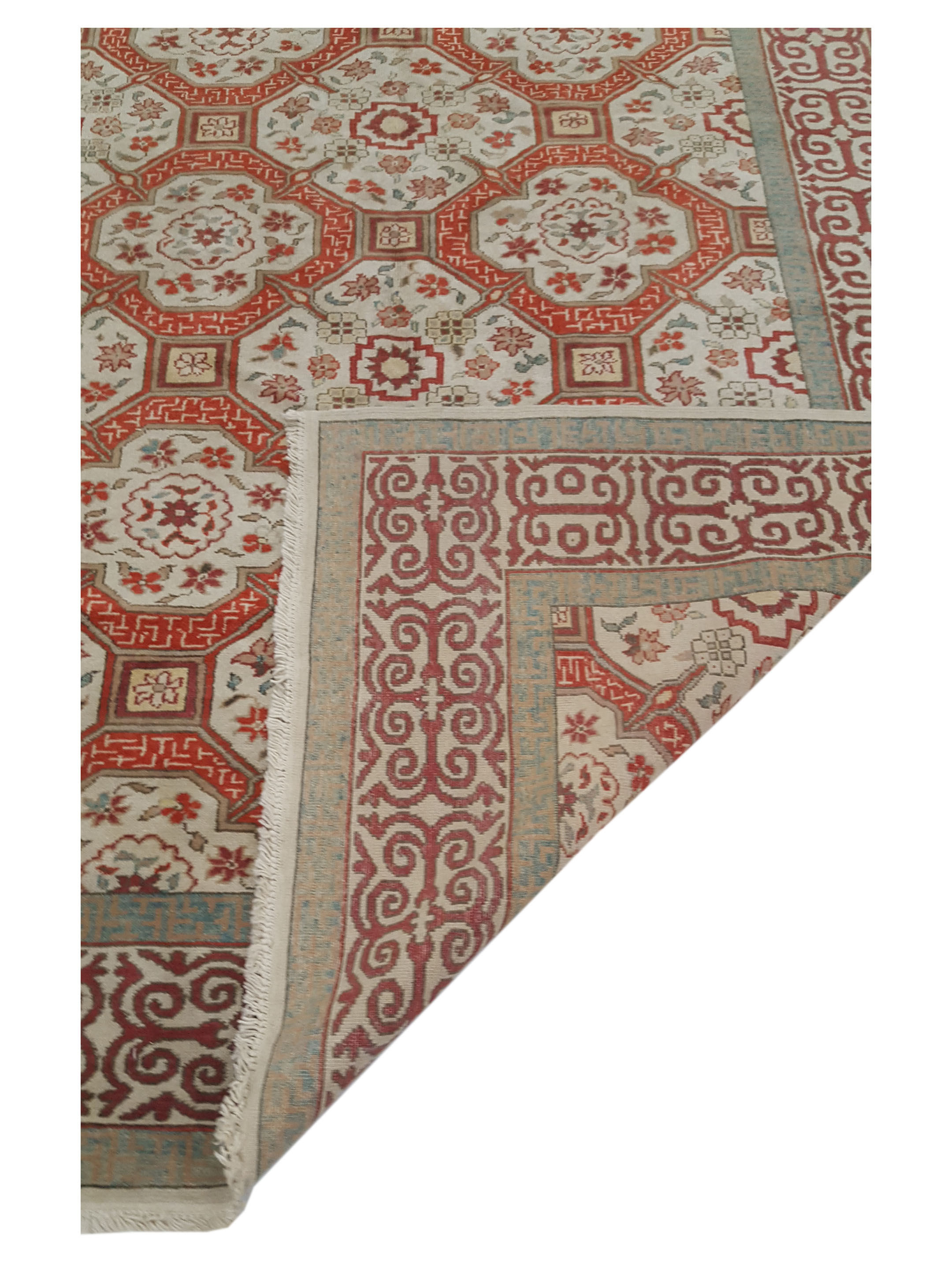 Elvan Hand Knotted Ivory 6x16 - Image 3 of 6