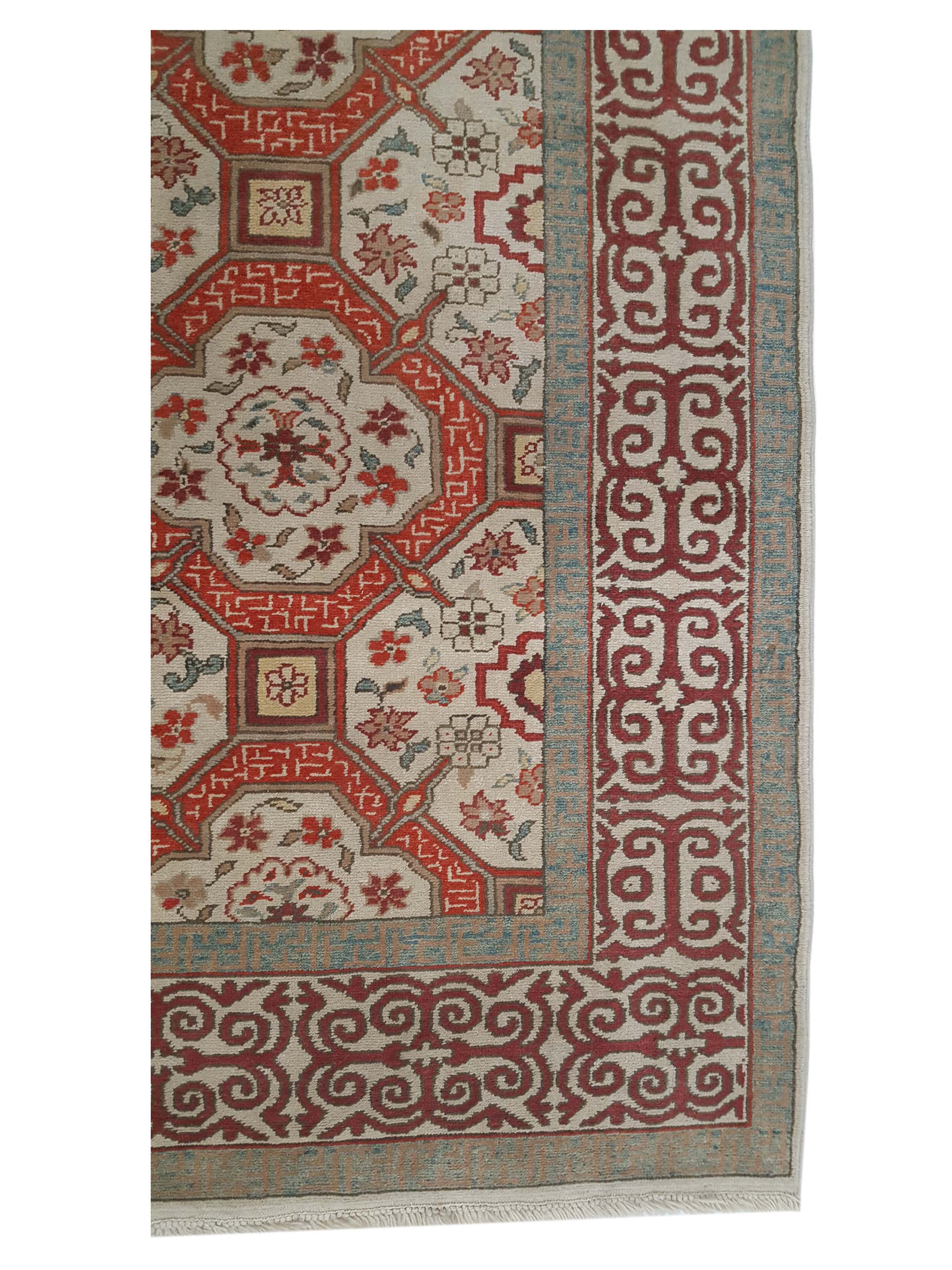 Elvan Hand Knotted Ivory 6x16 - Image 4 of 6