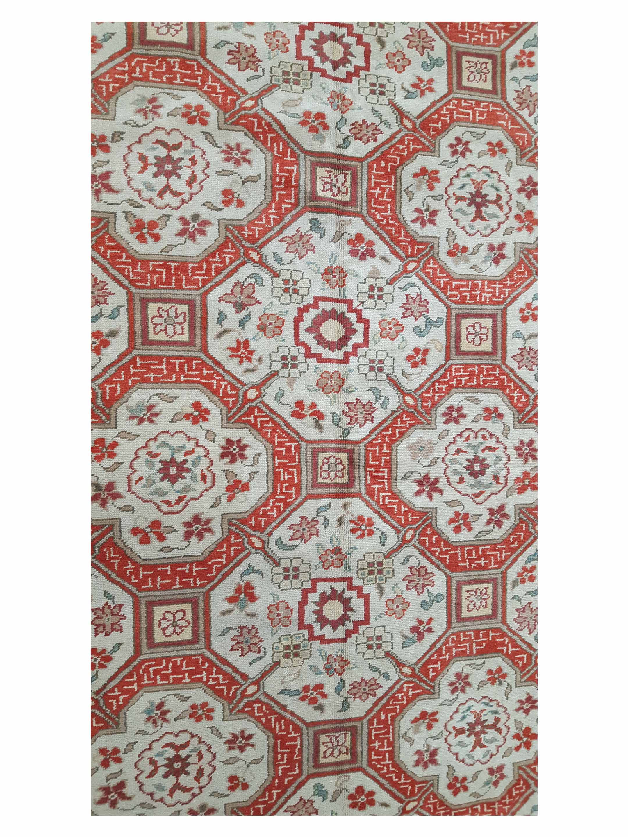 Elvan Hand Knotted Ivory 6x16 - Image 5 of 6
