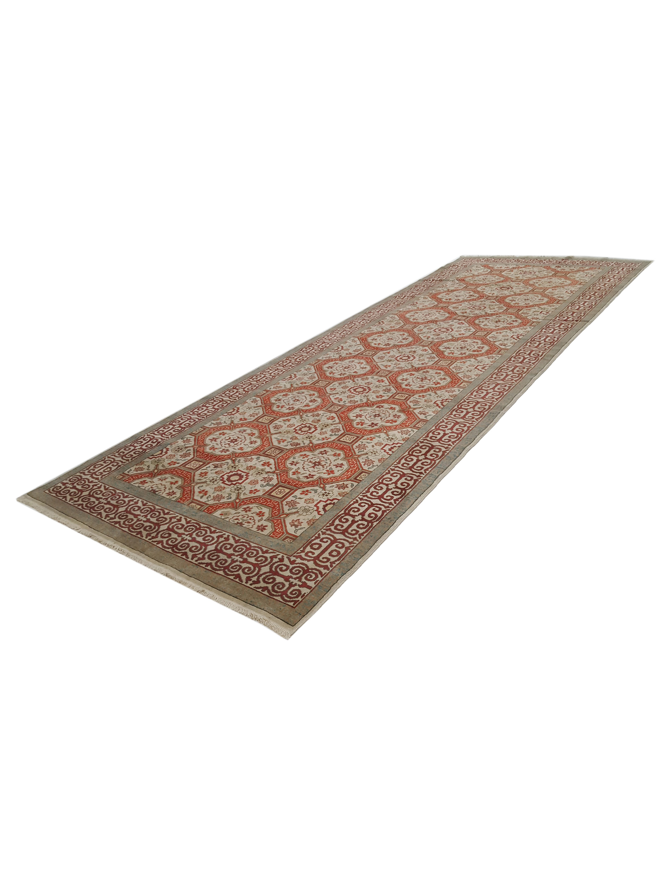 Elvan Hand Knotted Ivory 6x16 - Image 6 of 6