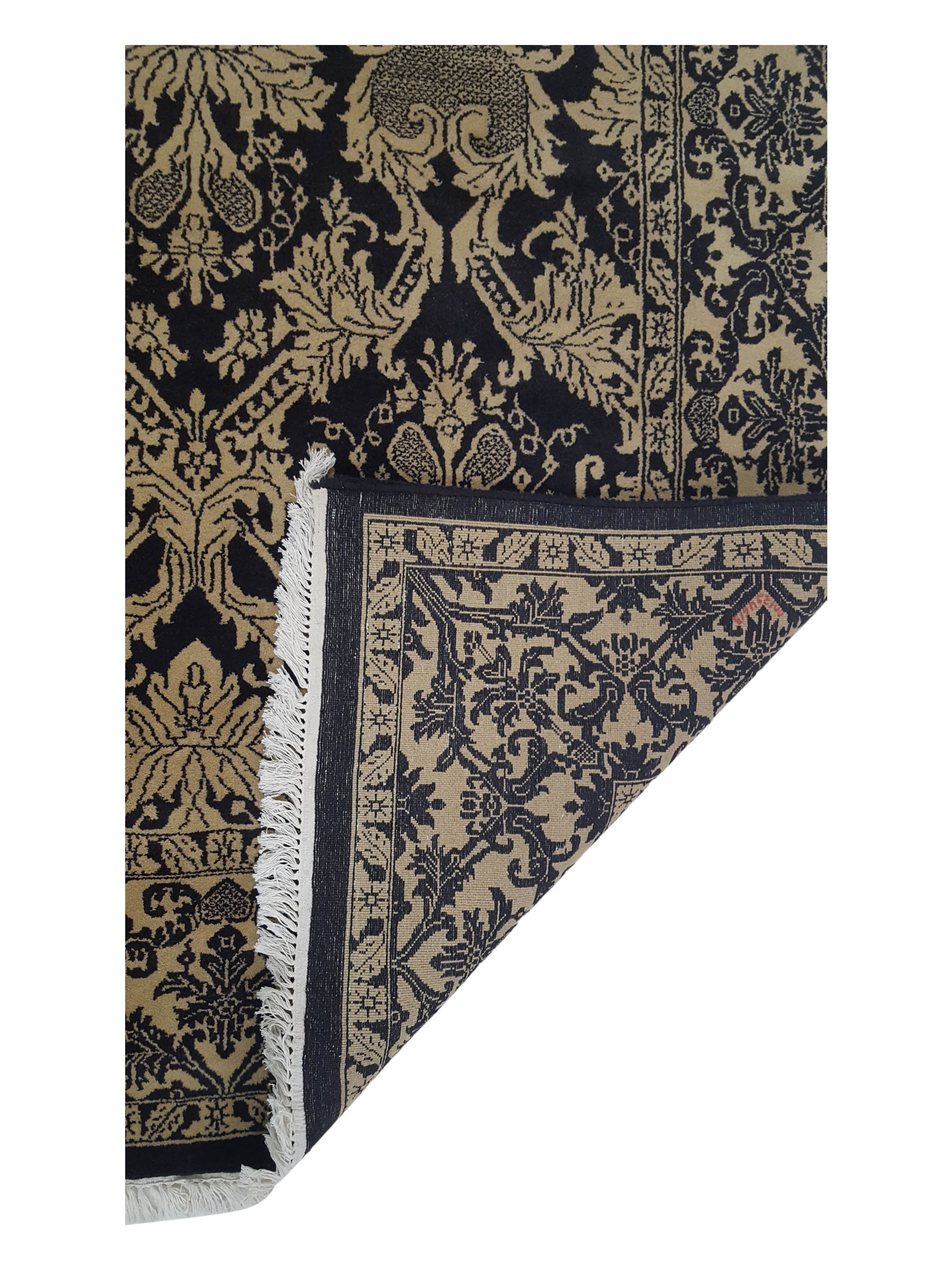 Ta Royal Hand Knotted Black 8x10 - Image 3 of 6