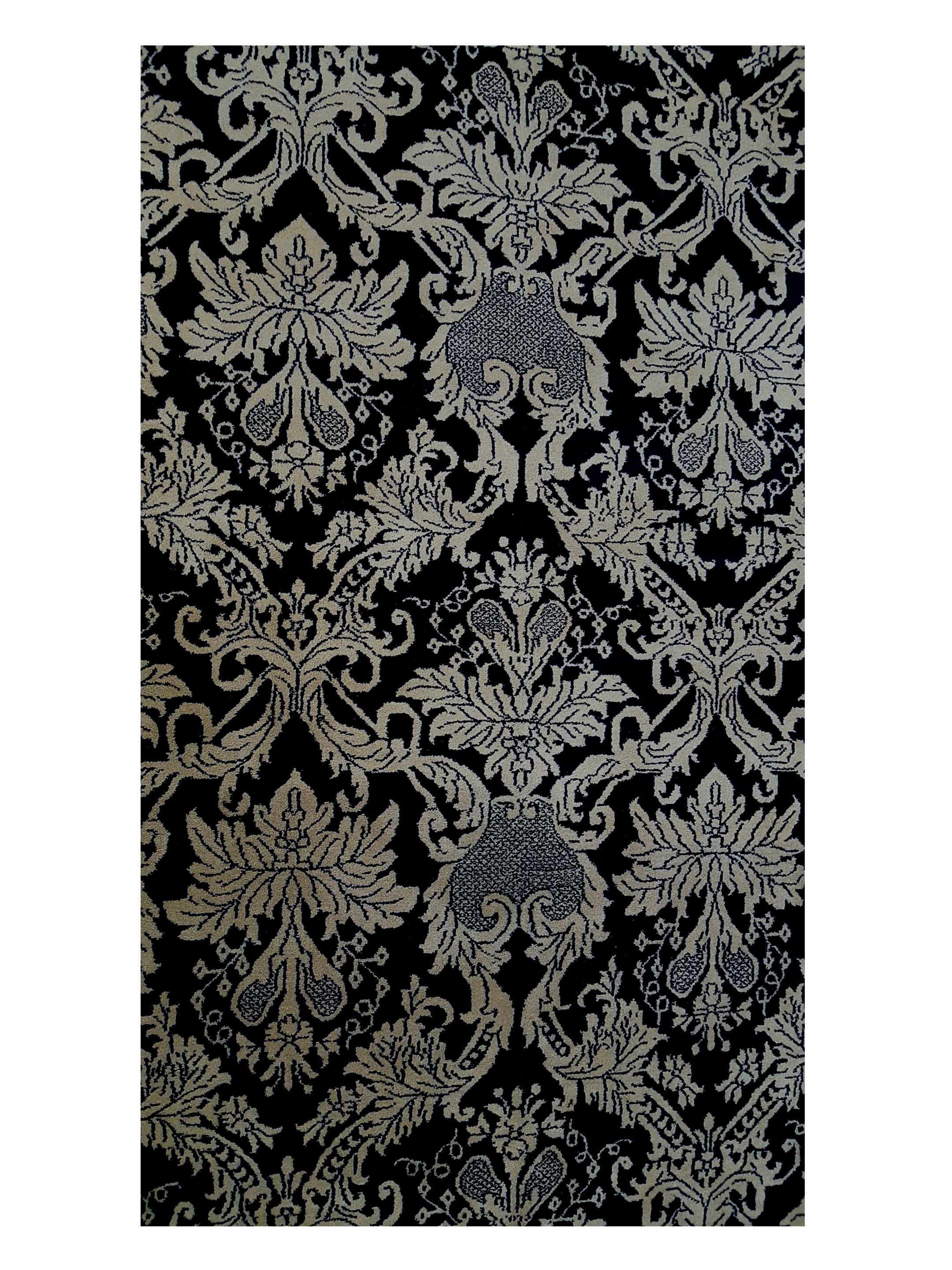 Ta Royal Hand Knotted Black 8x11 - Image 5 of 6