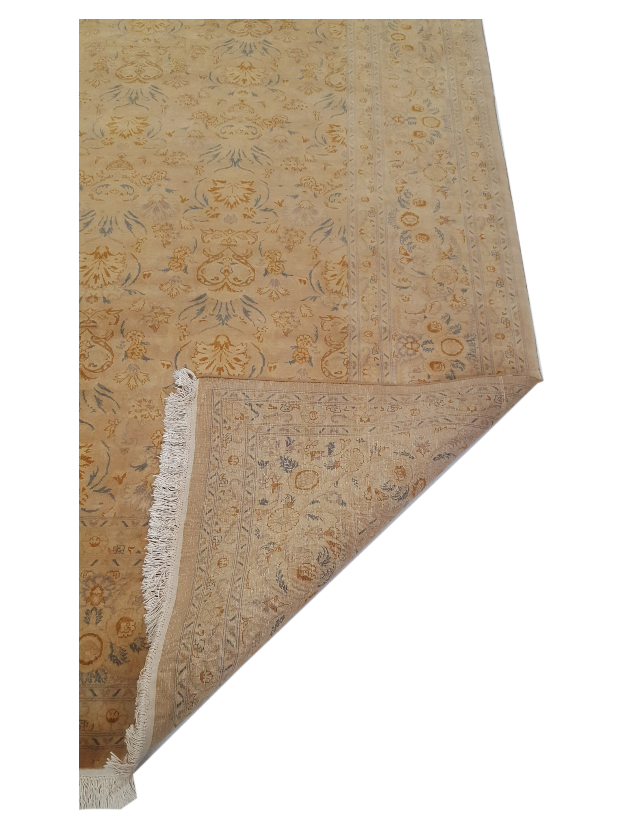 Classic Hand Knotted Gold 9x12 - Image 3 of 6