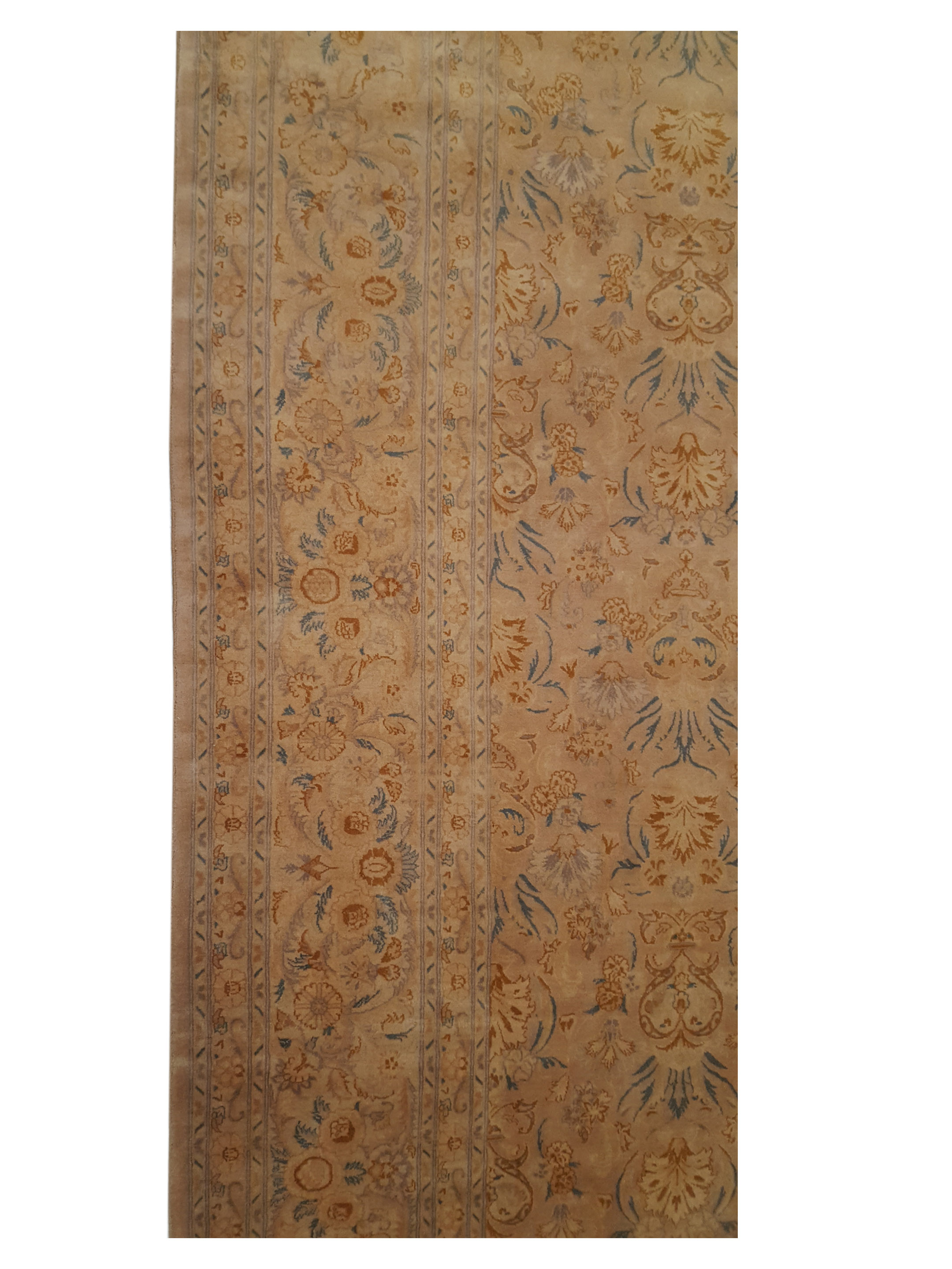 Classic Hand Knotted Gold 9x12 - Image 5 of 6
