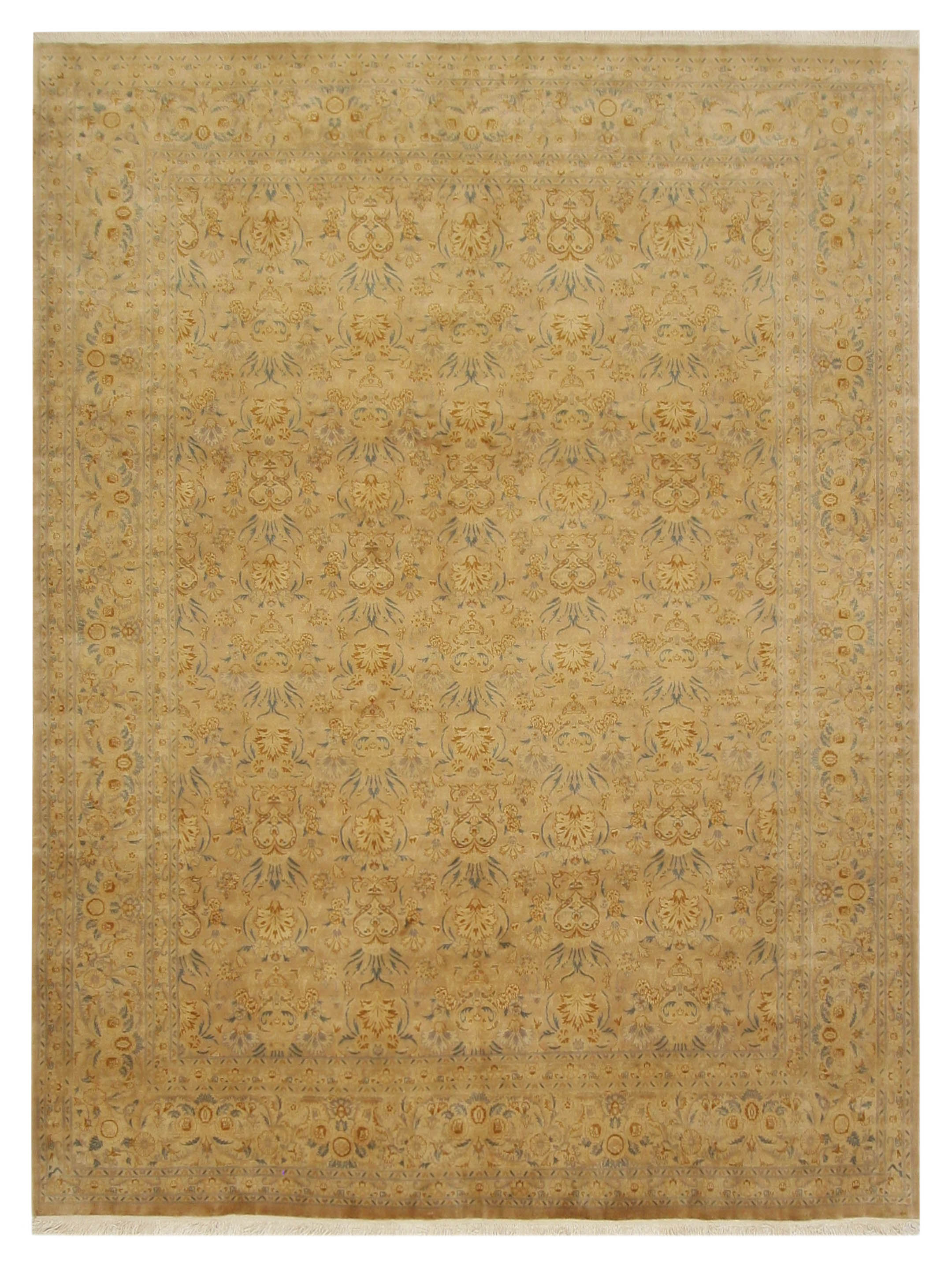 Classic Hand Knotted Gold 9x12