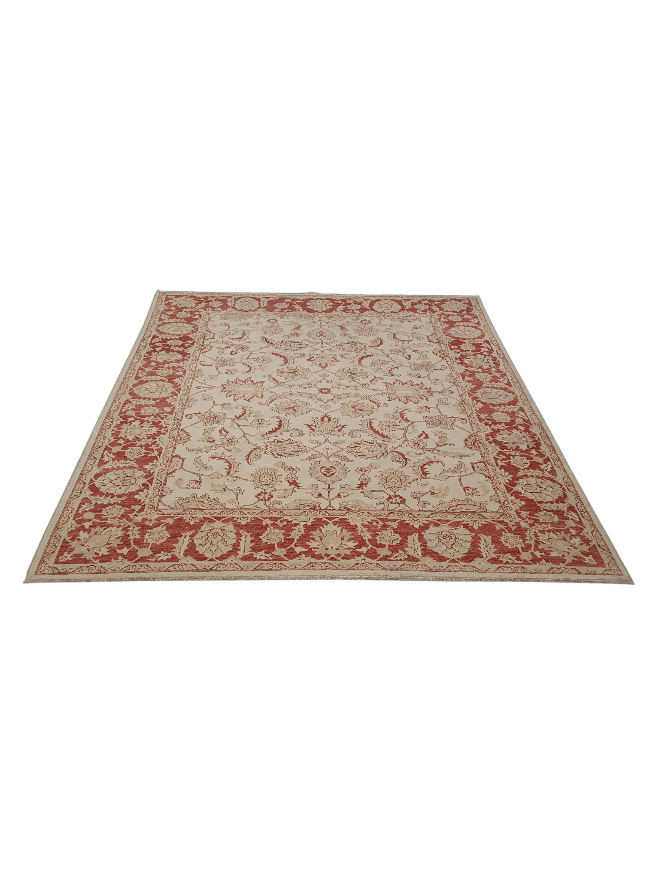 Ziegler Hand Knotted Beige 9x11 - Image 2 of 6