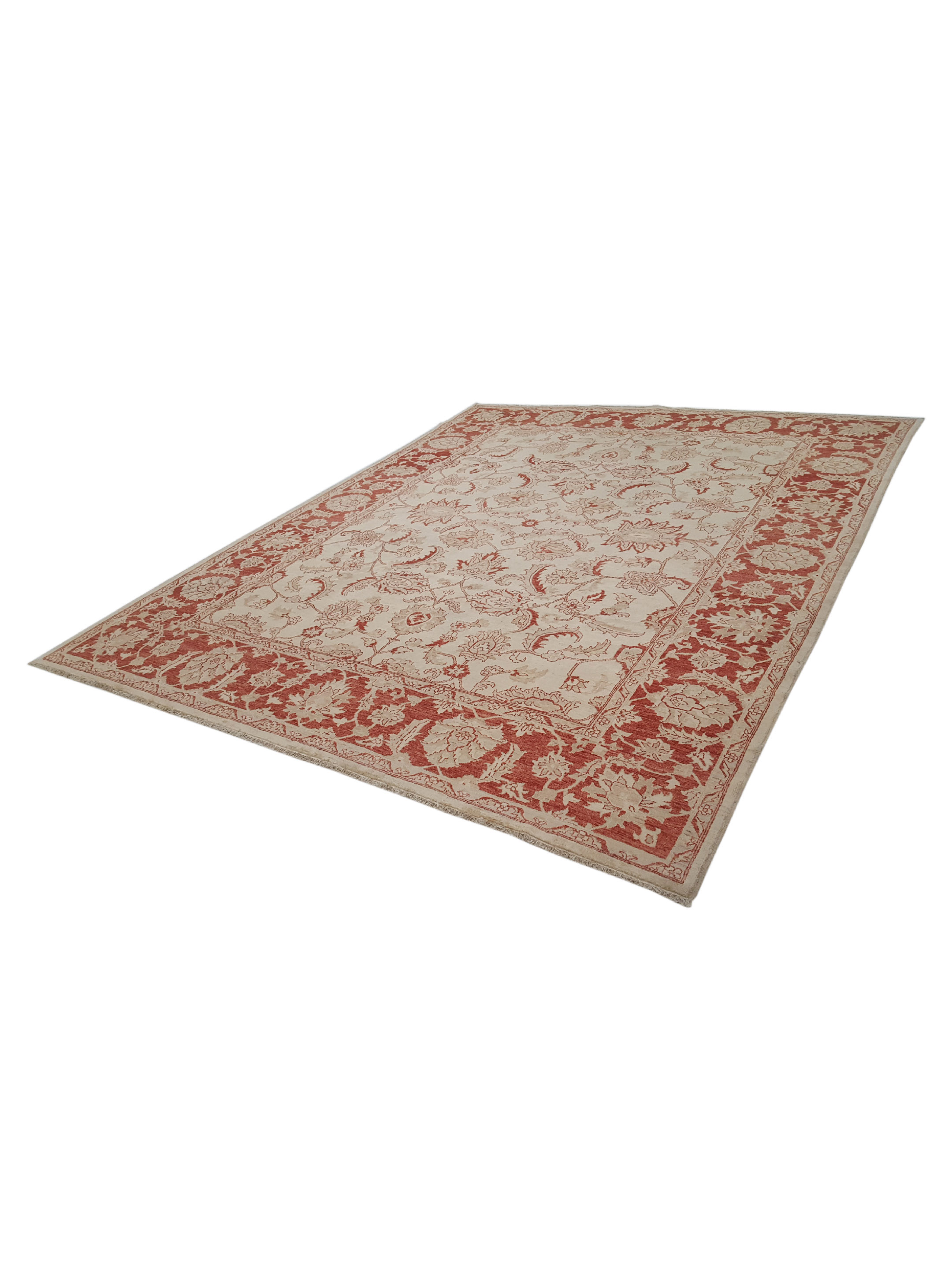 Ziegler Hand Knotted Beige 9x11 - Image 6 of 6