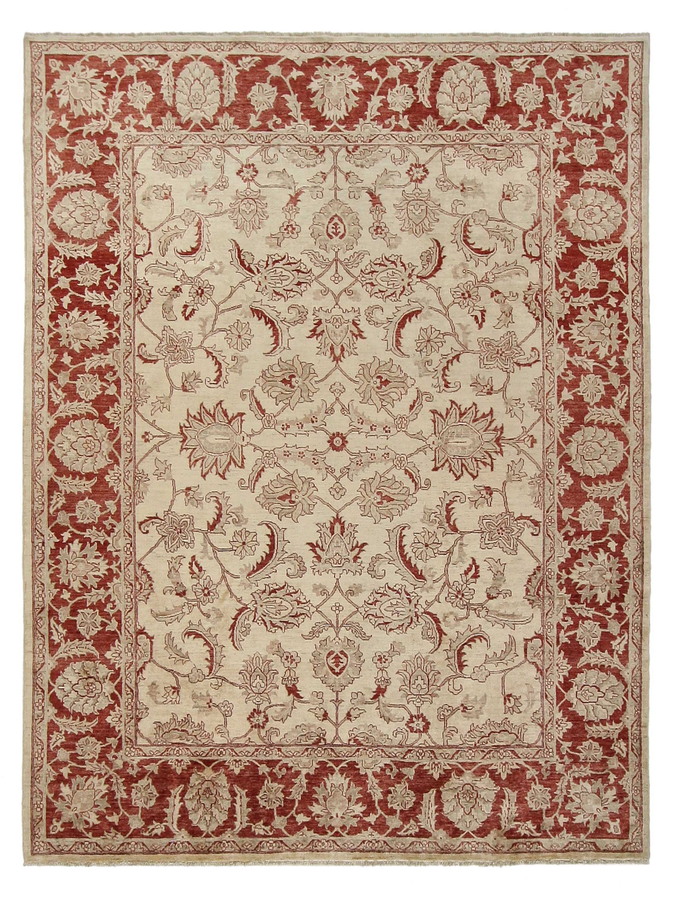 Ziegler Hand Knotted Beige 9x11