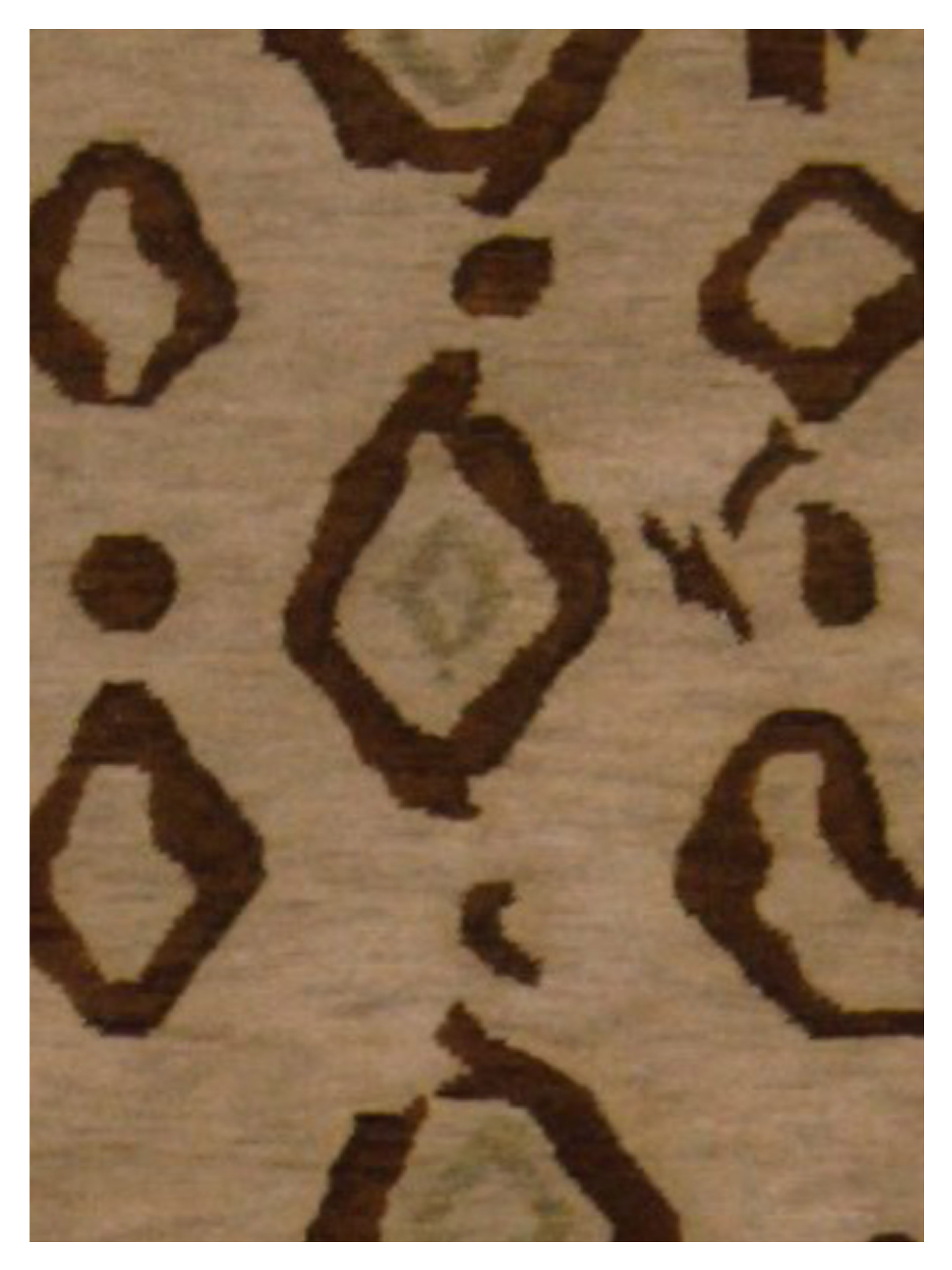 Lasha Hand Knotted Brown 6x9 - Image 4 of 5