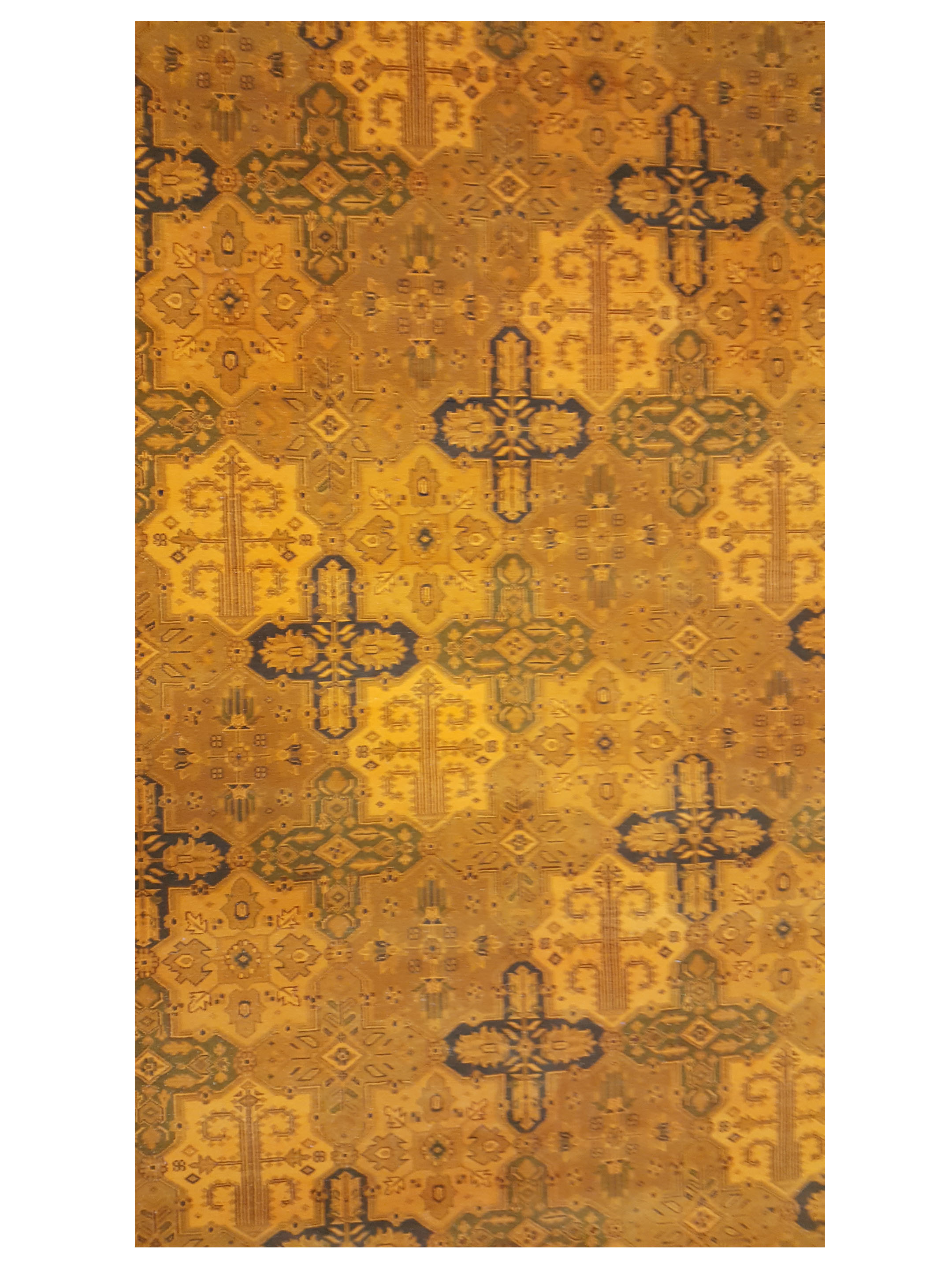 Jaipur Hand Knotted Orange 10x14 - Image 5 of 6