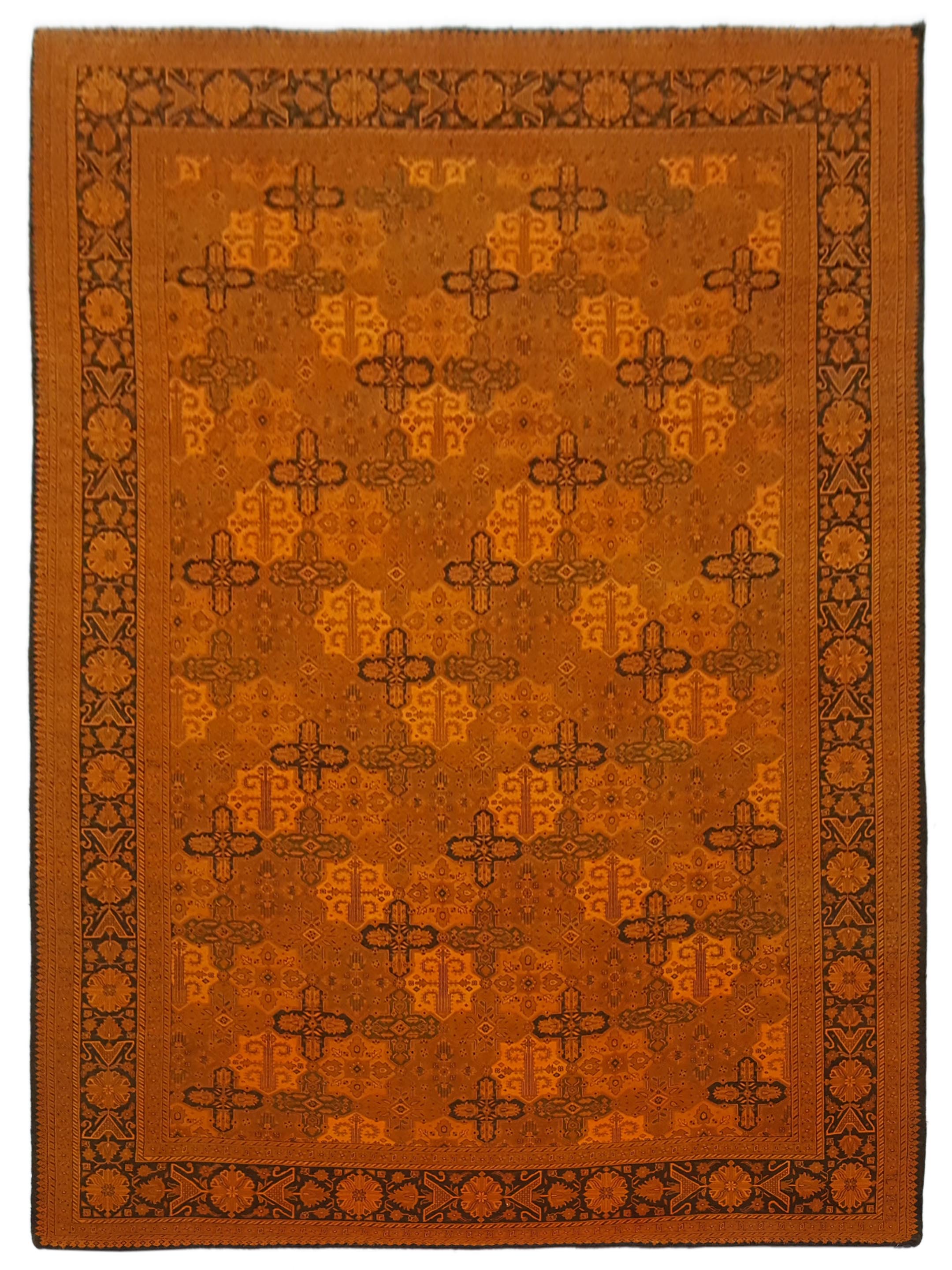 Jaipur Hand Knotted Orange 10x14