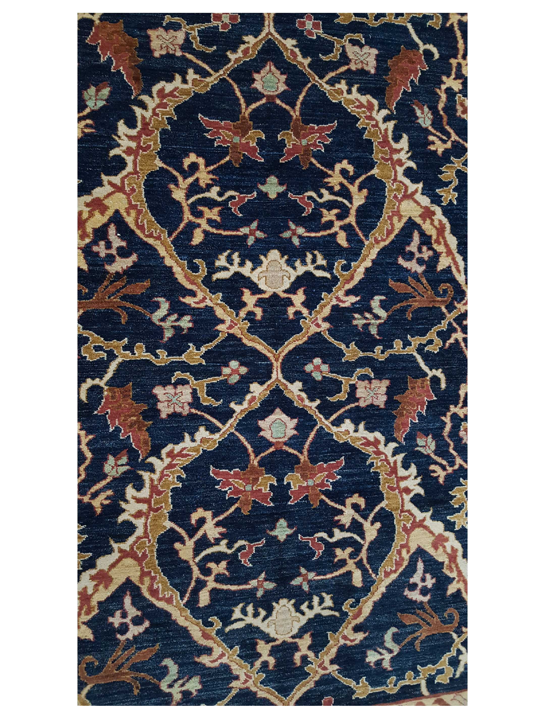 Ziegler Hand Knotted Blue 10x13 - Image 5 of 6