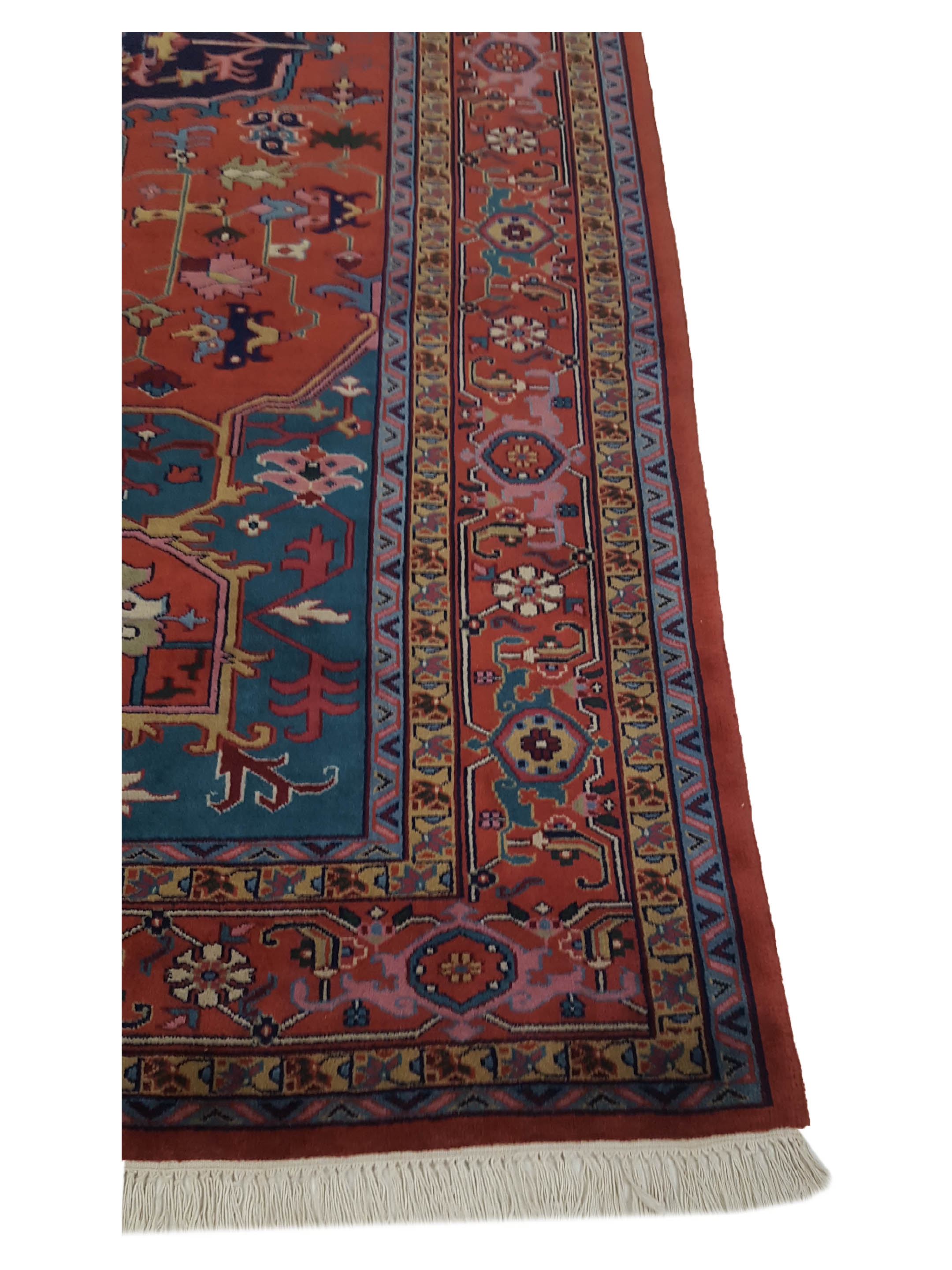 Turkestan Hand Knotted Rust 10x13 - Image 3 of 6