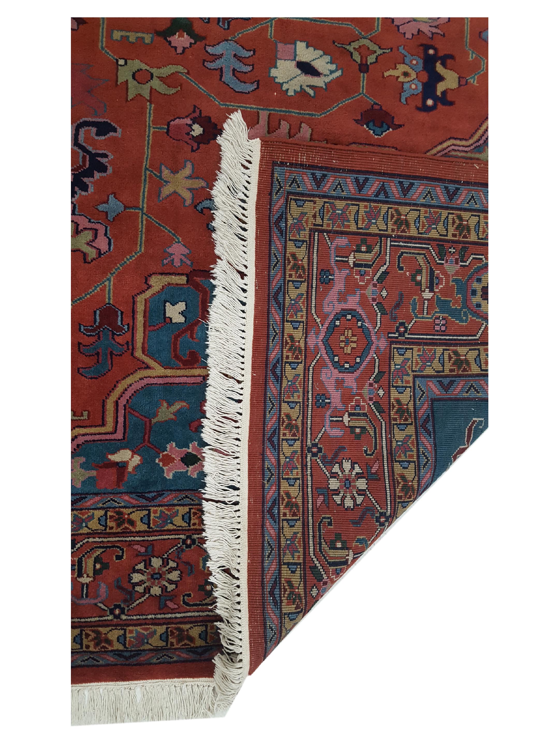 Turkestan Hand Knotted Rust 10x13 - Image 5 of 6