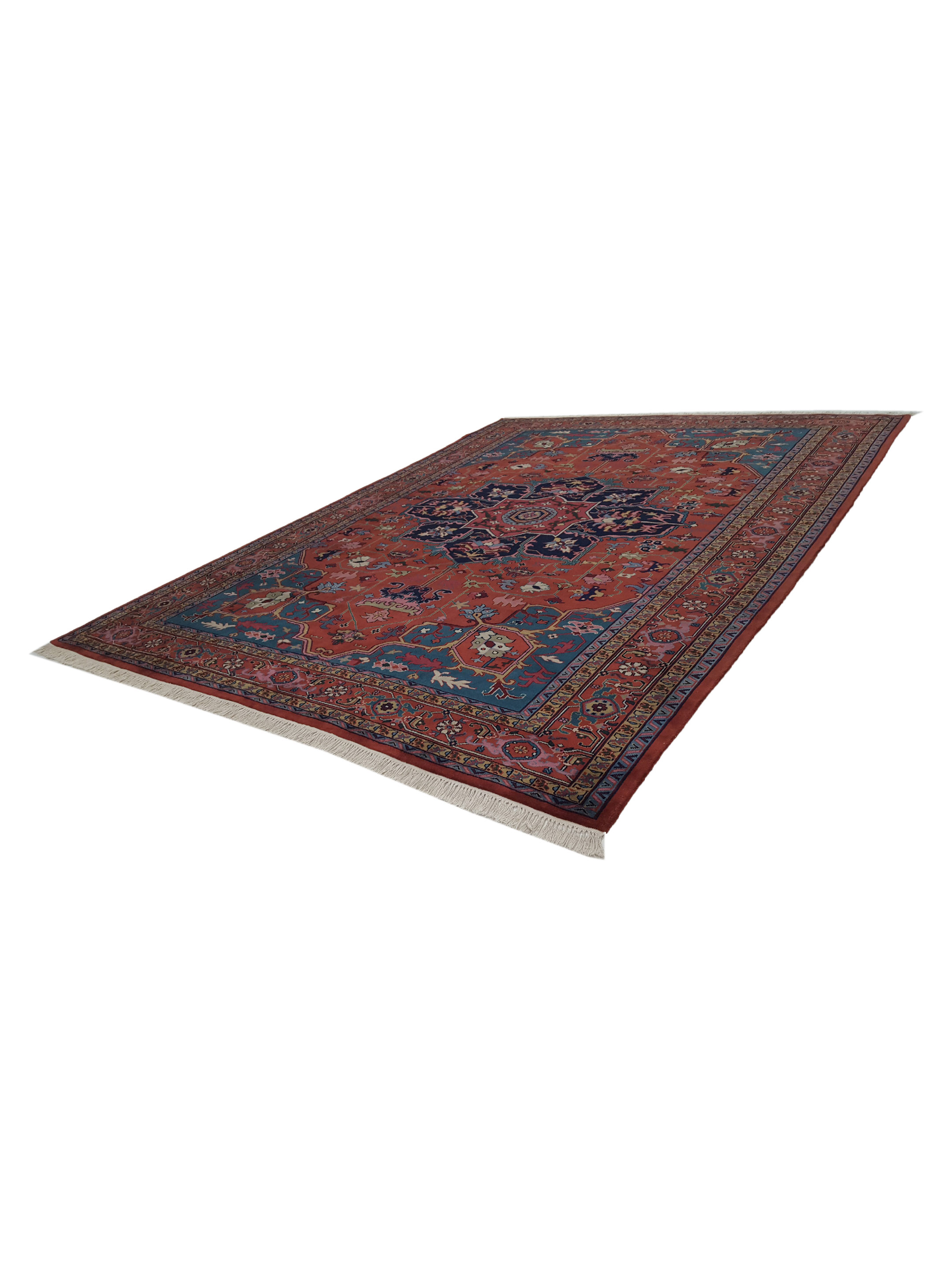 Turkestan Hand Knotted Rust 10x13 - Image 6 of 6