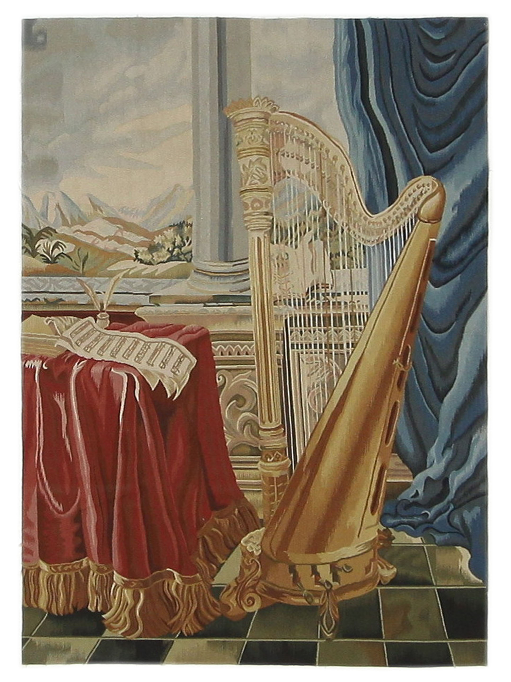 Tapestry Hand Knotted Multi