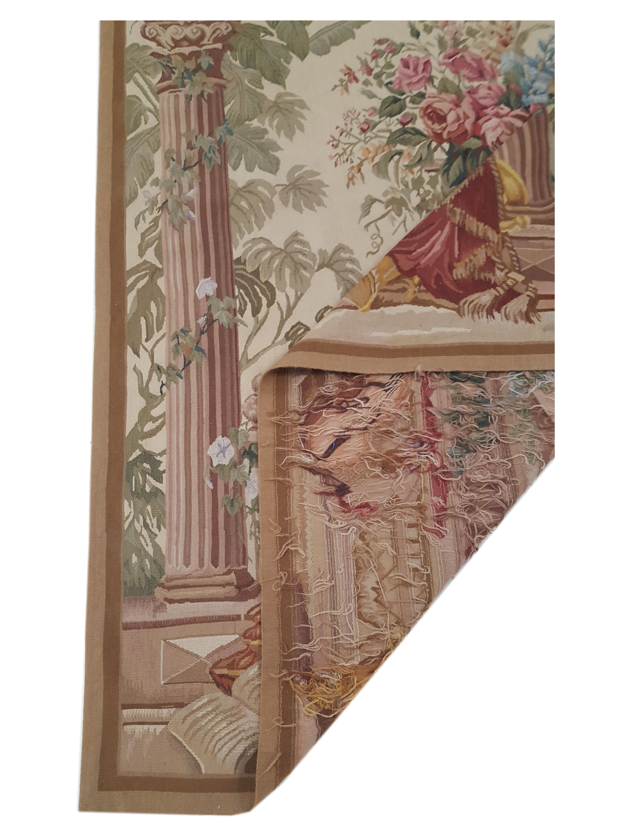 Tapestry Hand Knotted Ivory - Image 3 of 5
