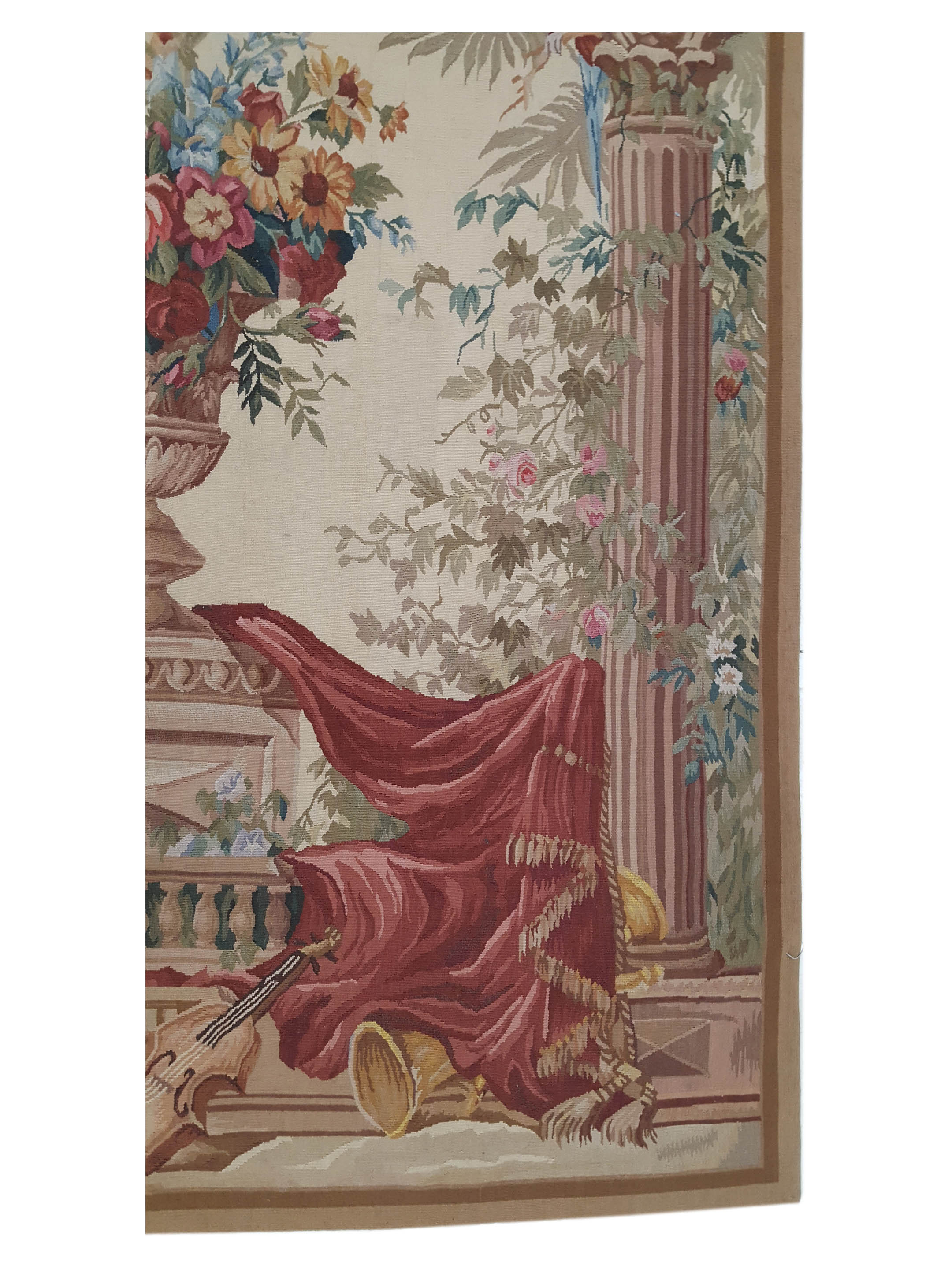 Tapestry Hand Knotted Ivory - Image 4 of 5
