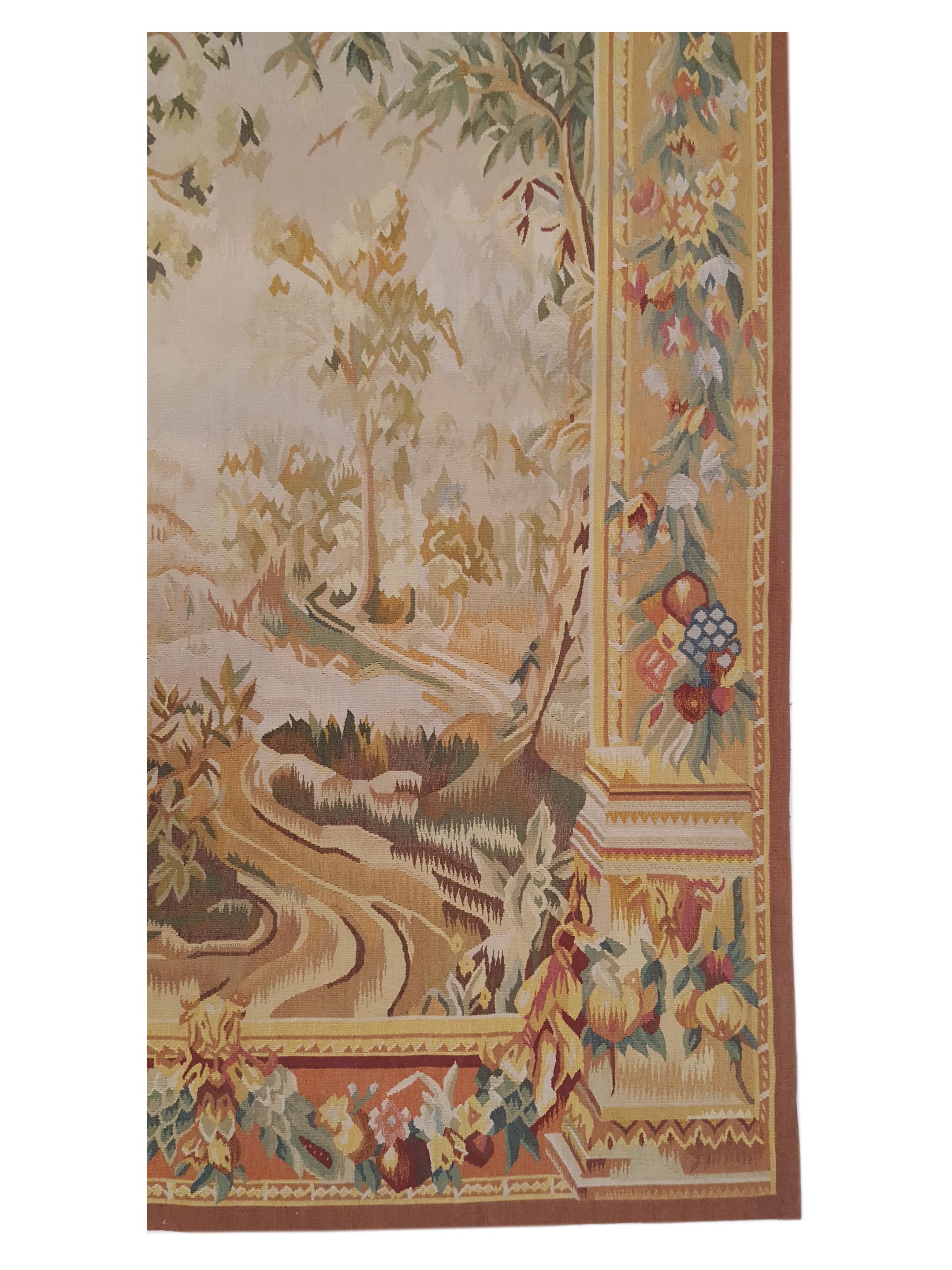 Tapestry Hand Knotted Beige 4x6 - Image 4 of 5