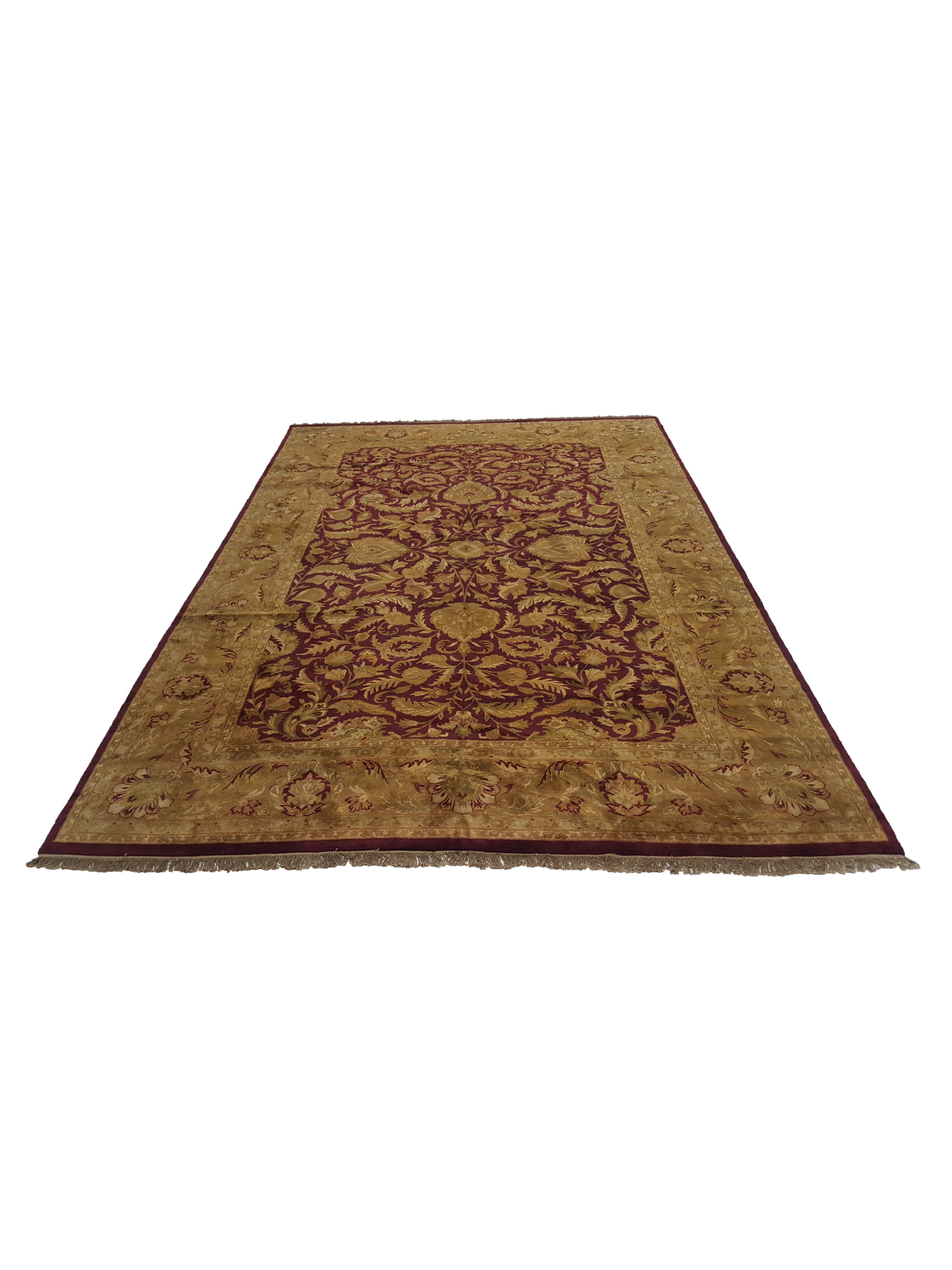 Estate Hand Knotted Red 12x18 - Image 2 of 6