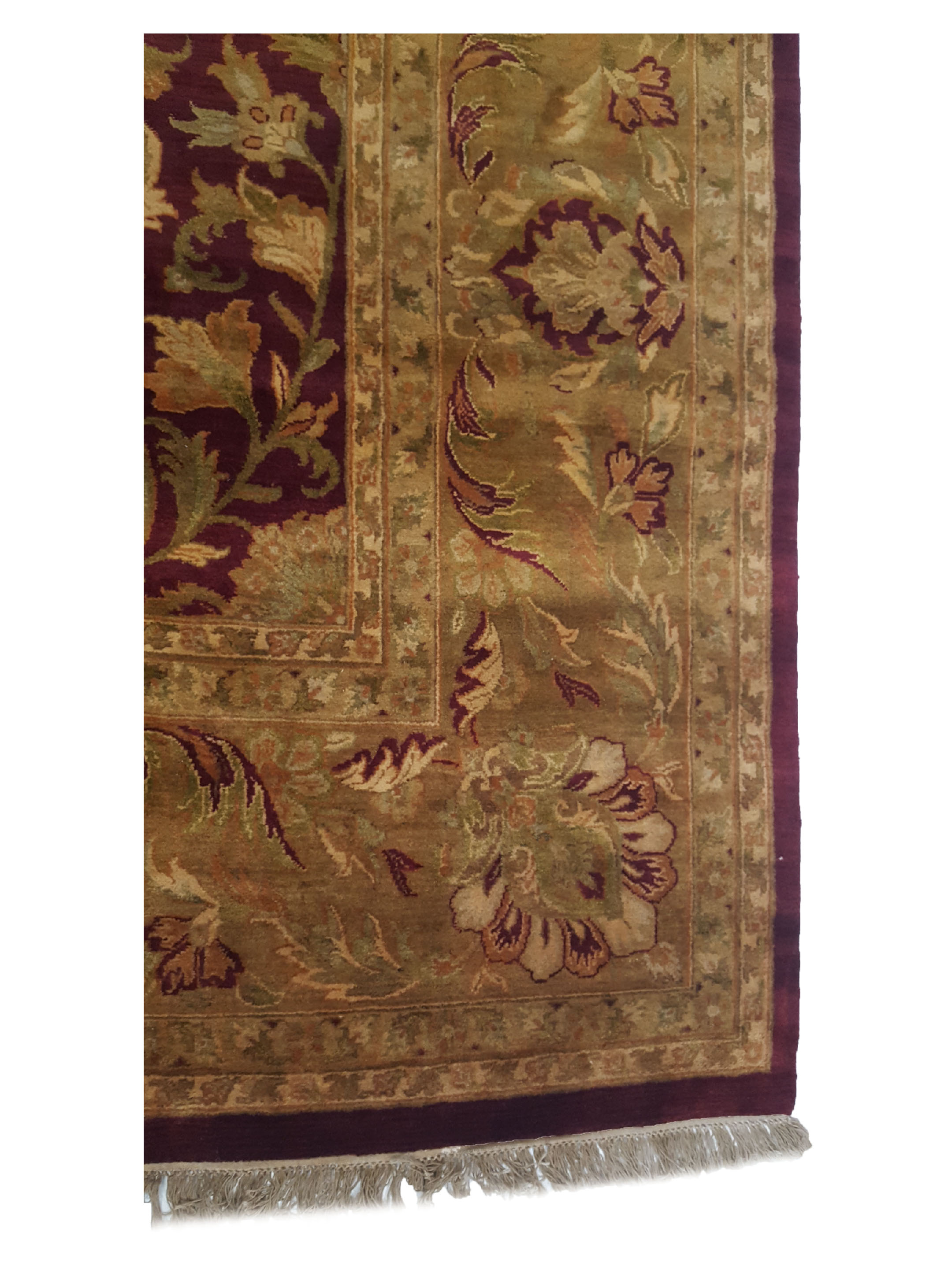 Estate Hand Knotted Red 12x18 - Image 4 of 6