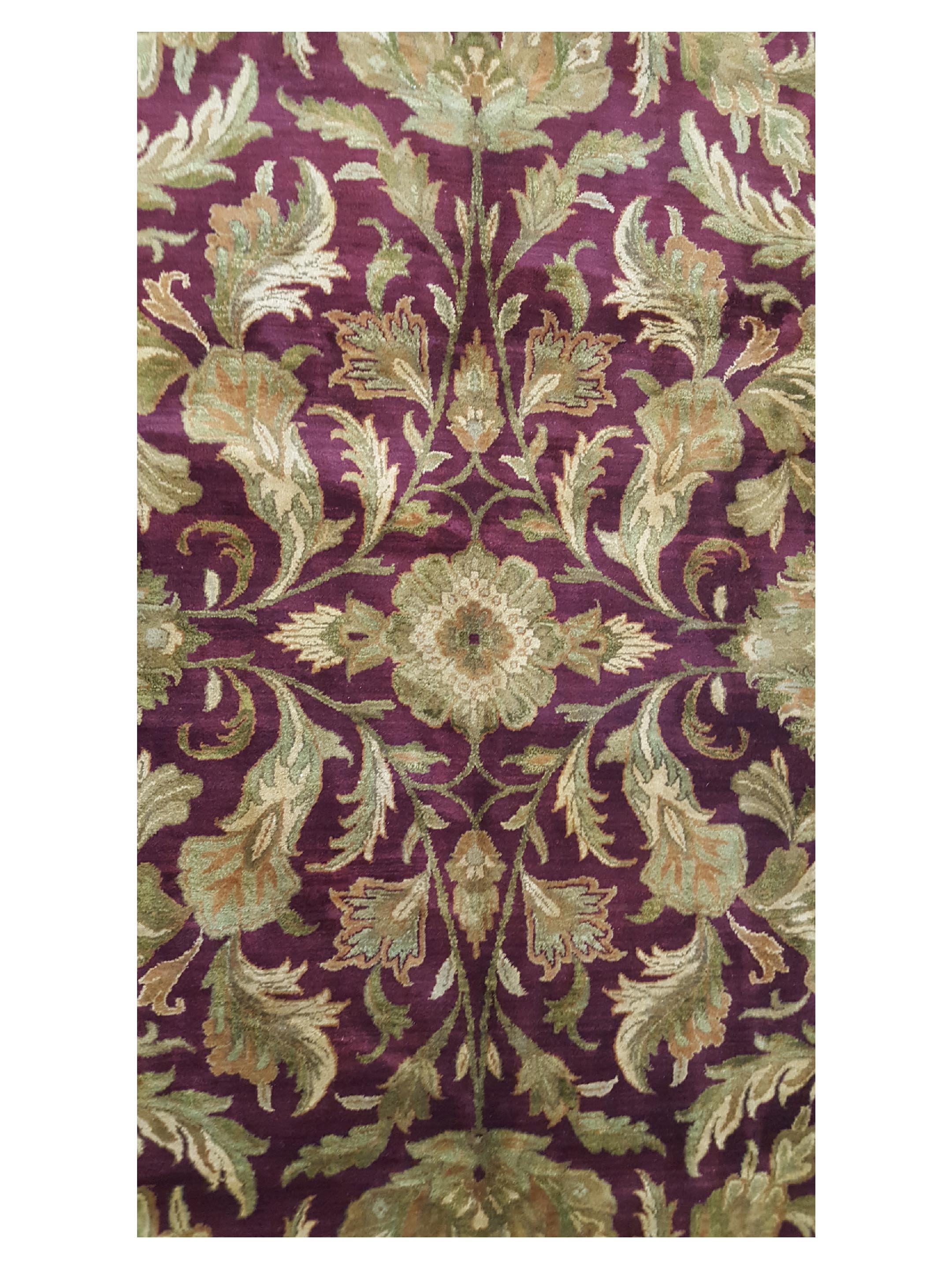 Estate Hand Knotted Red 12x18 - Image 5 of 6