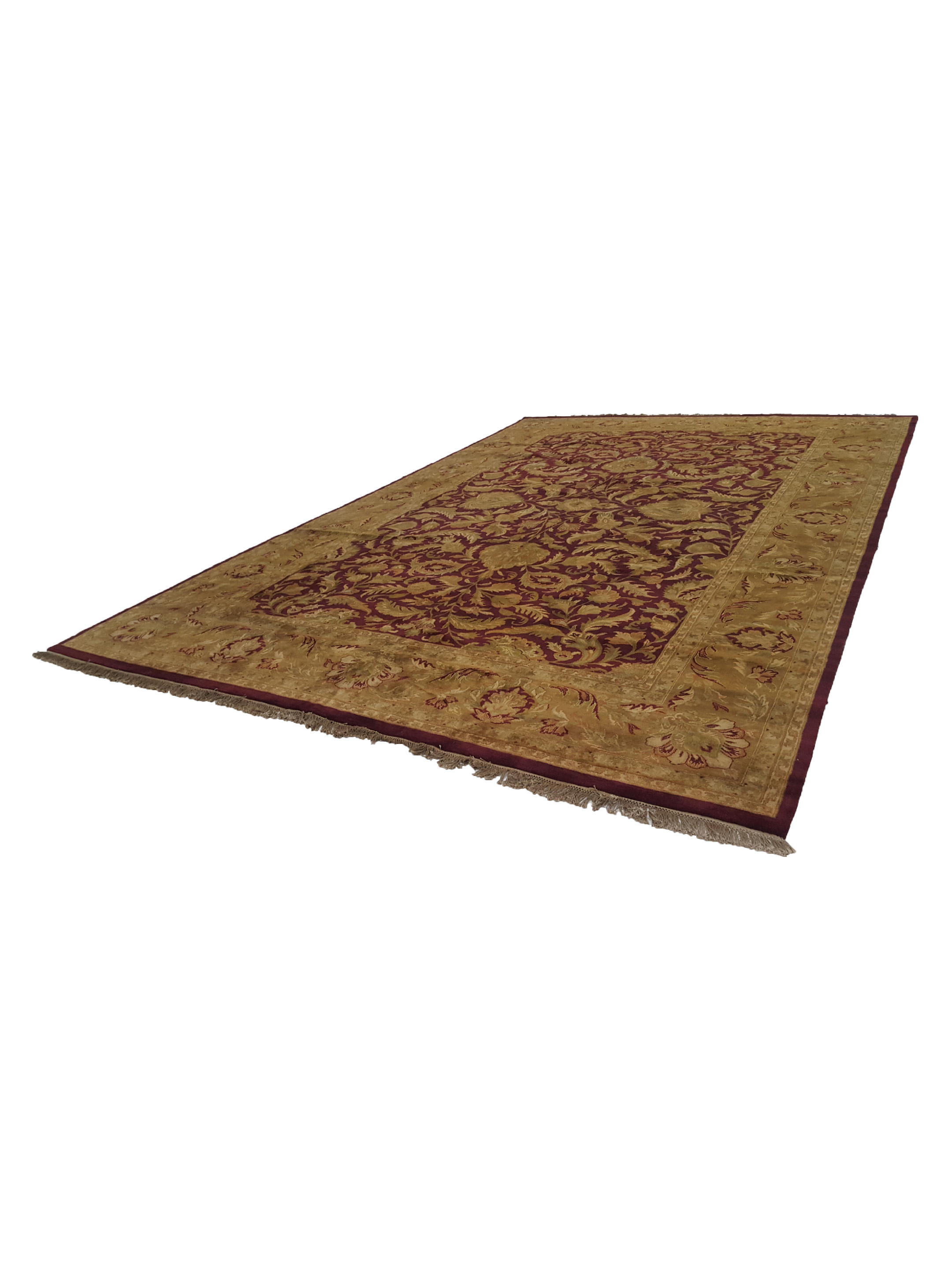 Estate Hand Knotted Red 12x18 - Image 6 of 6