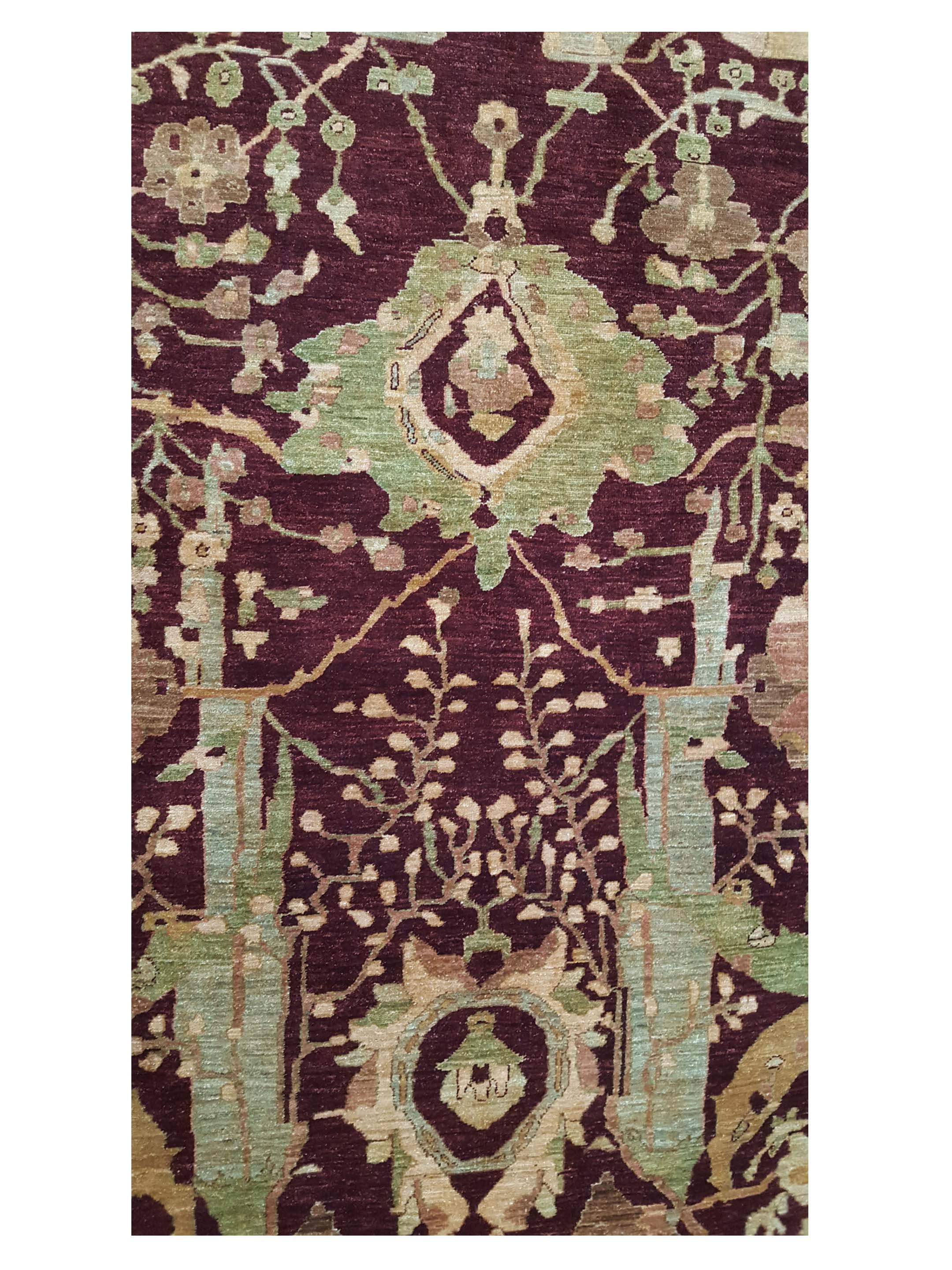 Ziegler Hand Knotted Red 12x16 - Image 5 of 6
