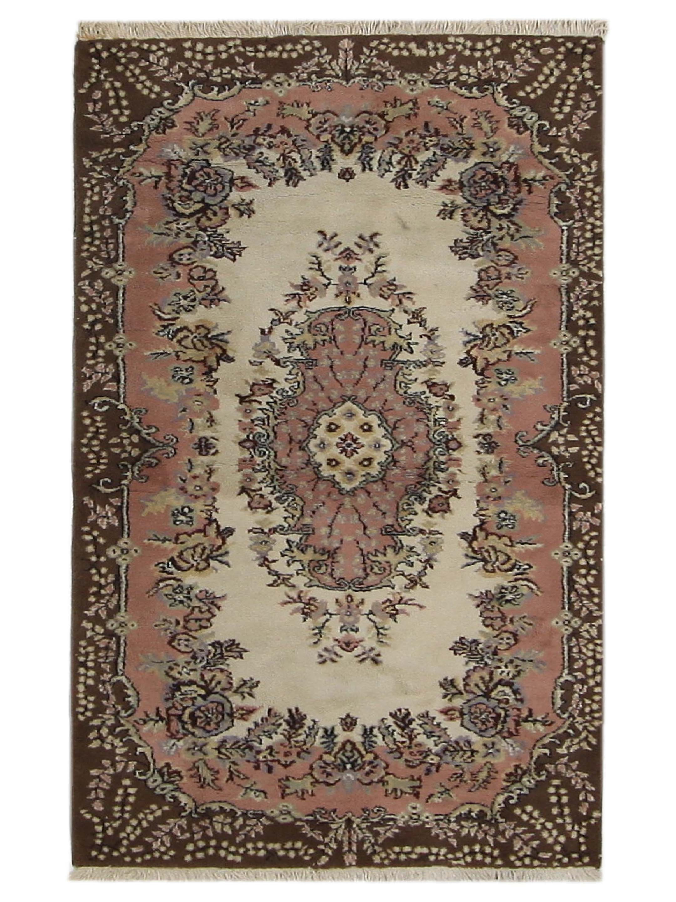 Marco Hand Knotted Brown 4x7