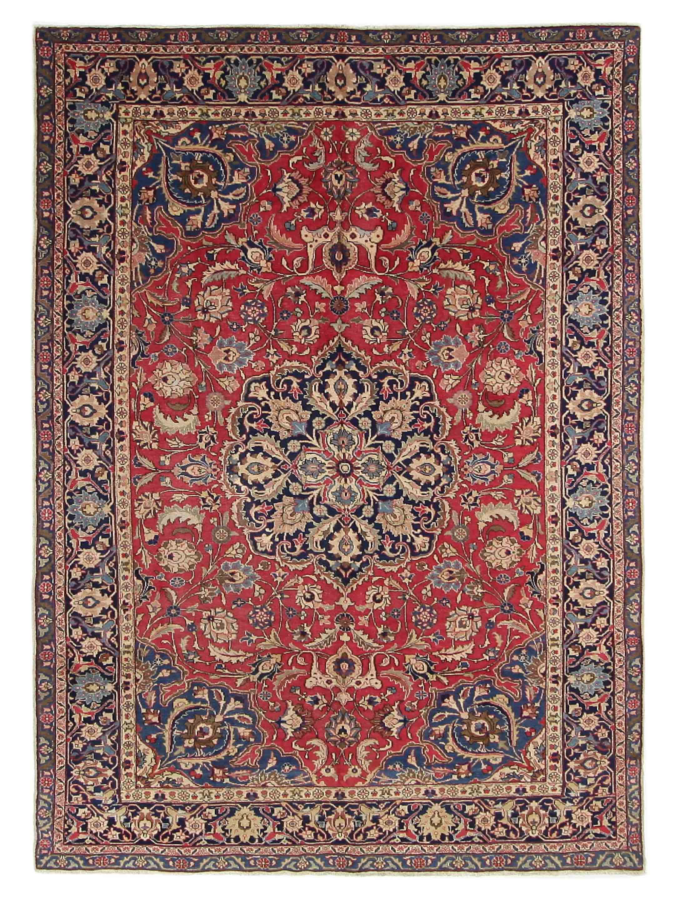 Antique Khoy Red 7x11