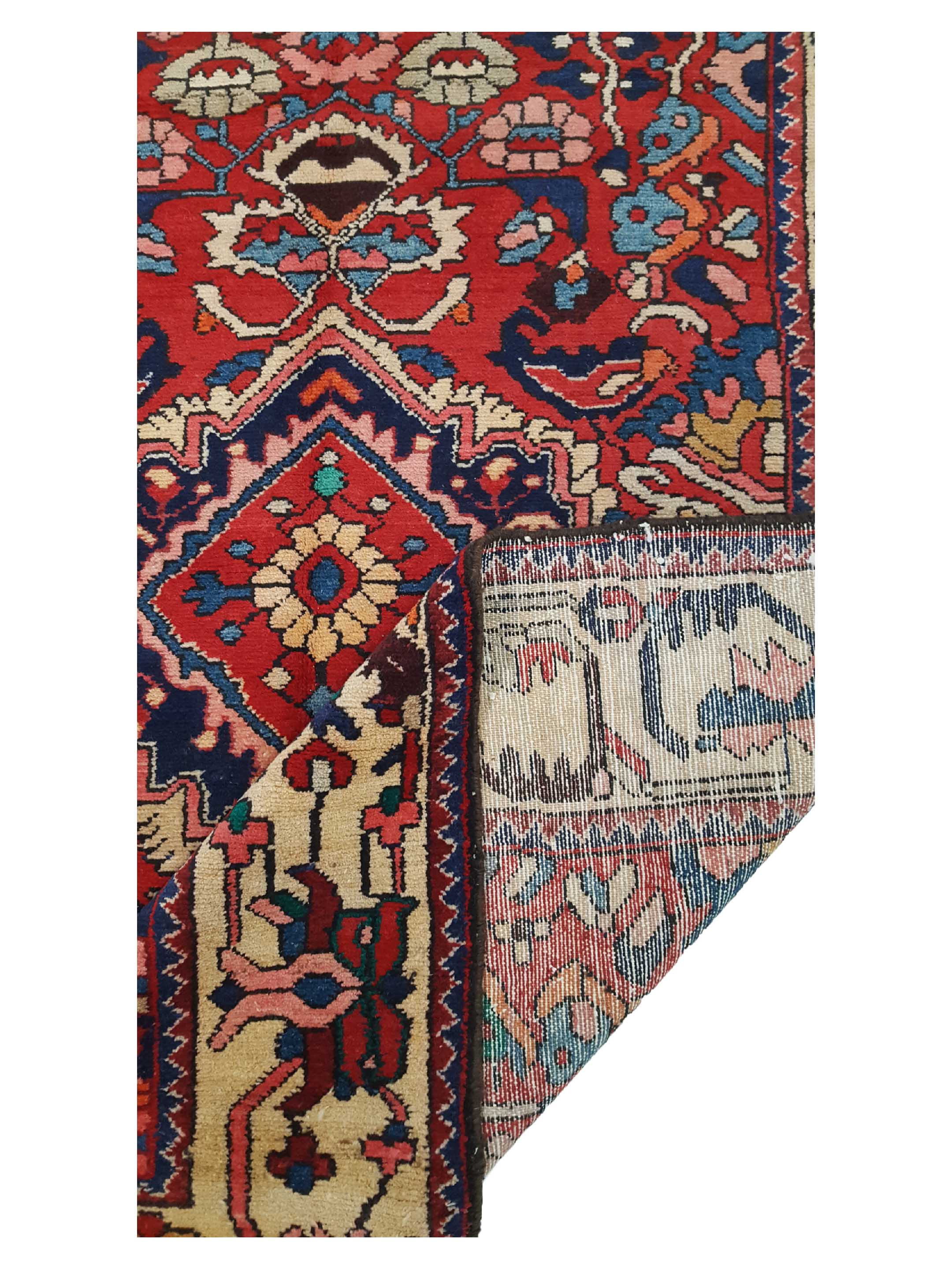 Bakhtiyari Hand Knotted Navy 5x9 - Image 3 of 6