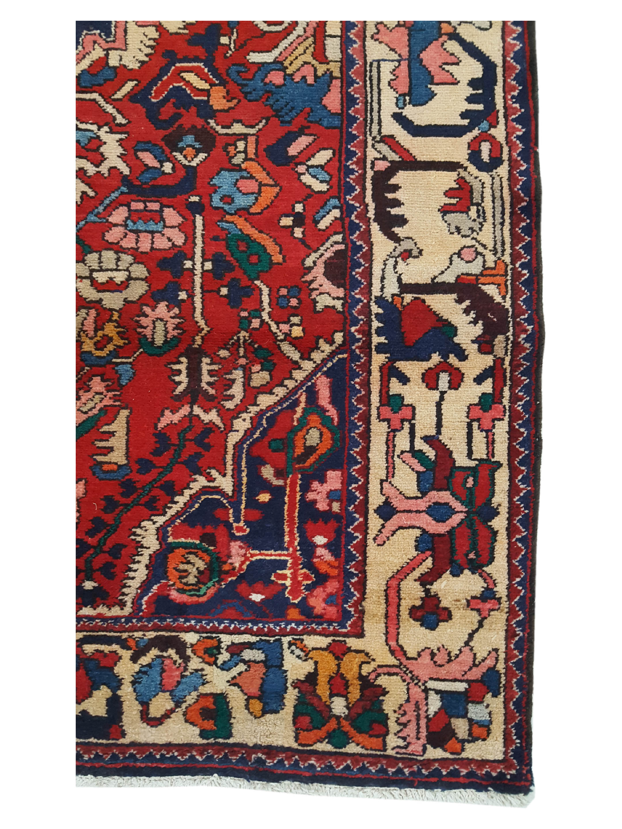 Bakhtiyari Hand Knotted Navy 5x9 - Image 4 of 6