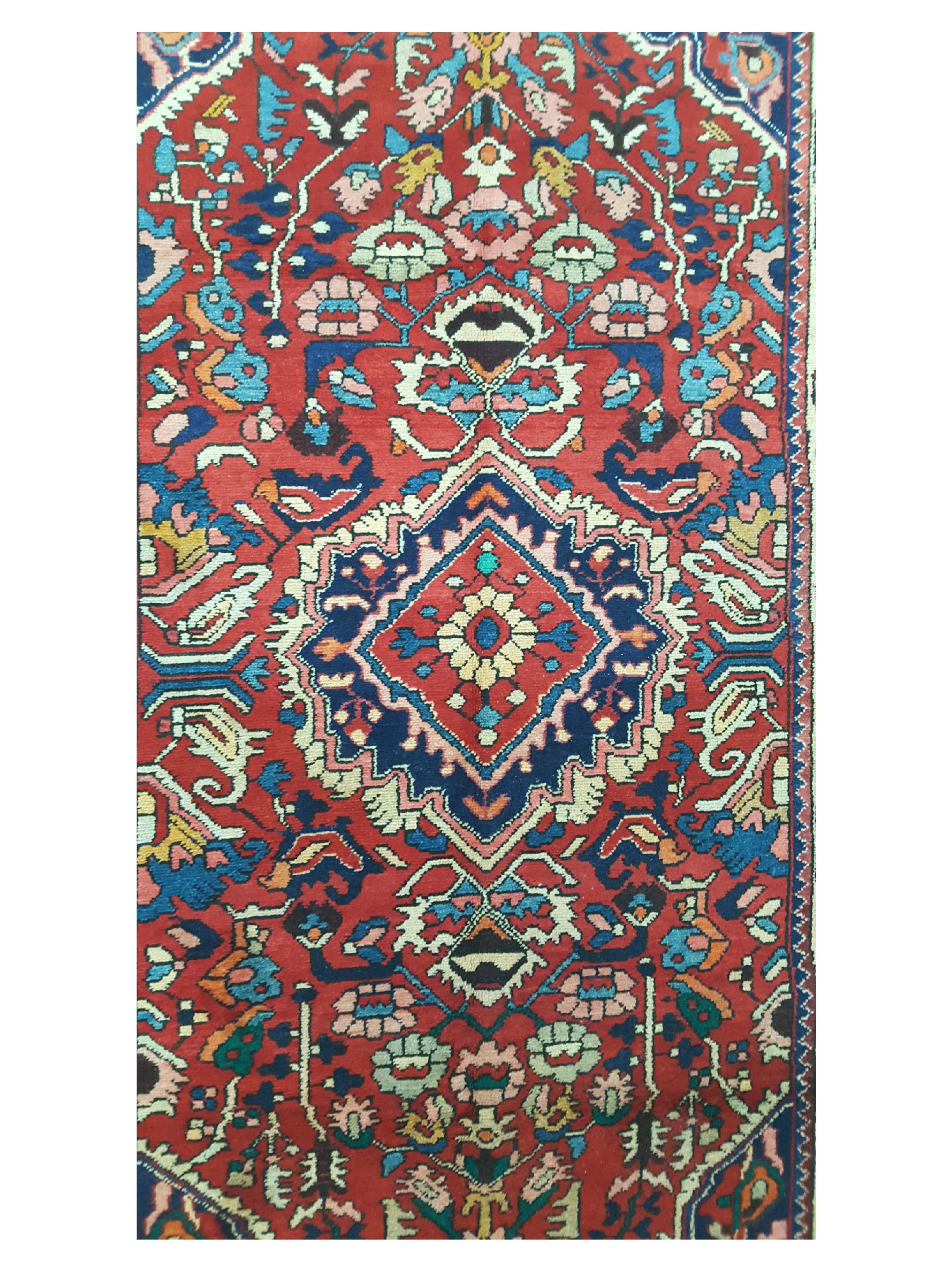 Bakhtiyari Hand Knotted Navy 5x9 - Image 5 of 6